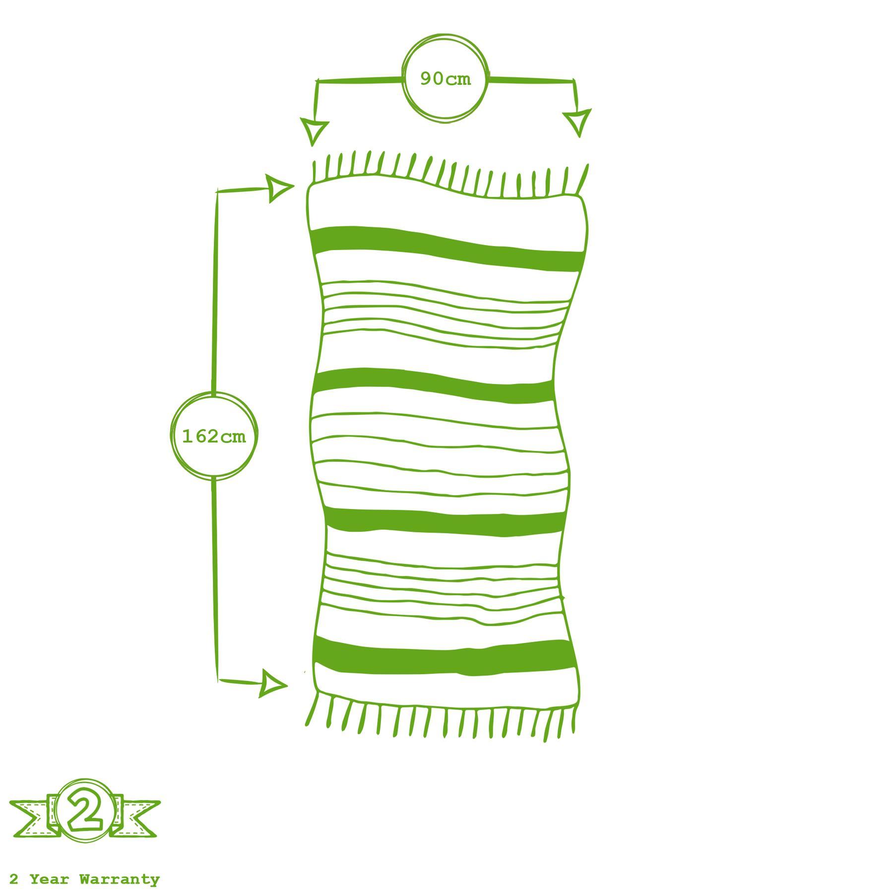 Nicola Spring Deluxe Turkish Cotton Towel - Grey