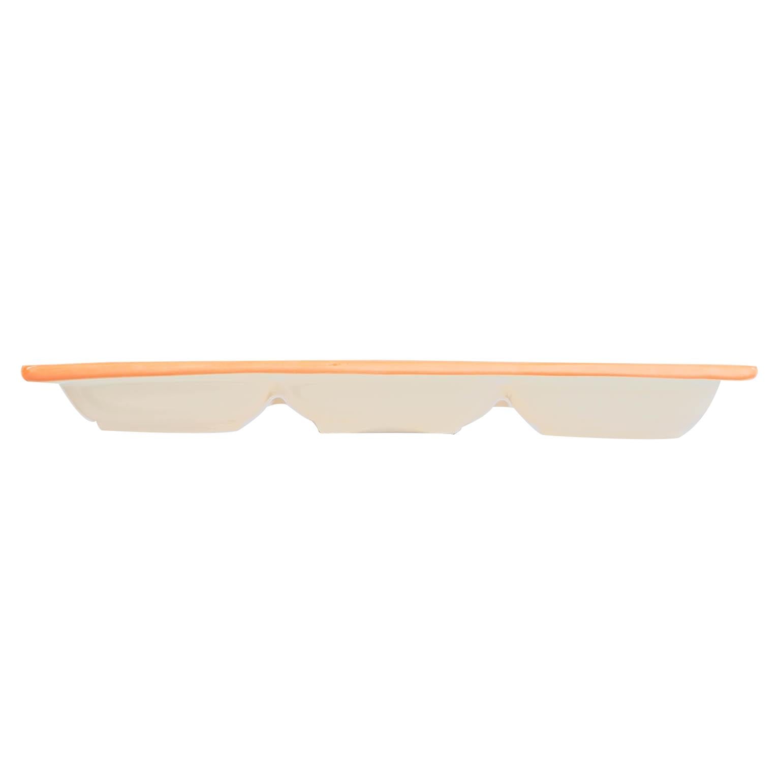 Easter Bunny Snack Plate - 31cm - White