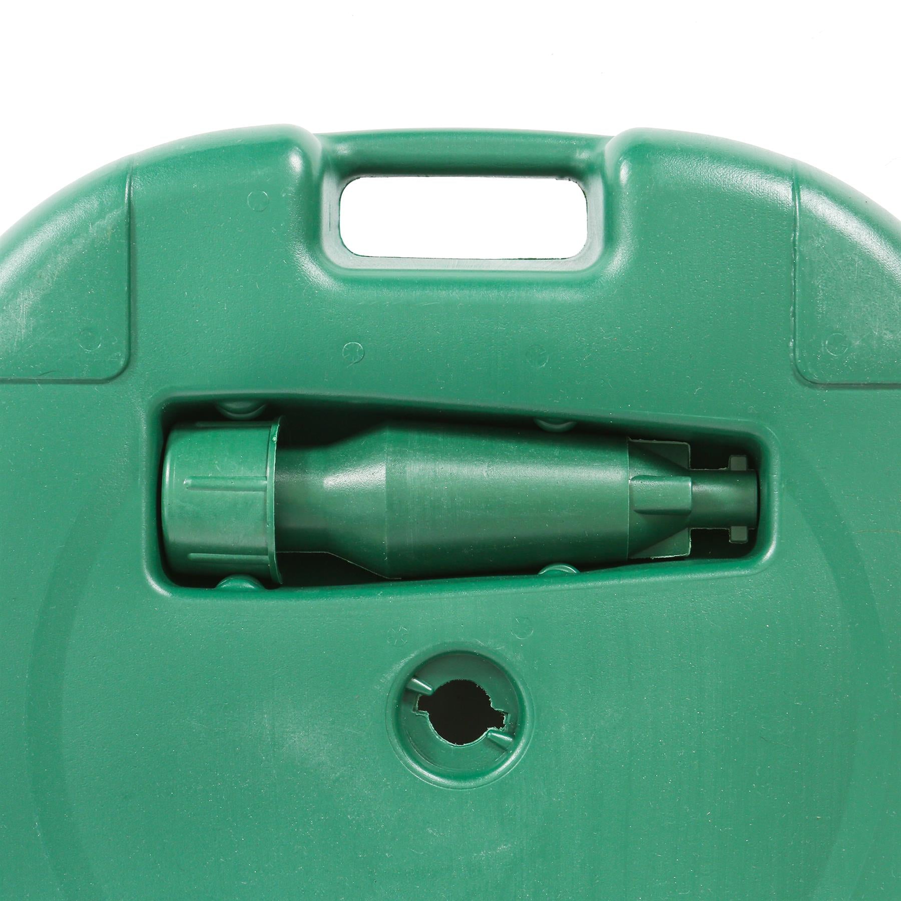 Plastic Fillable Parasol Base - 20 Litre - Green