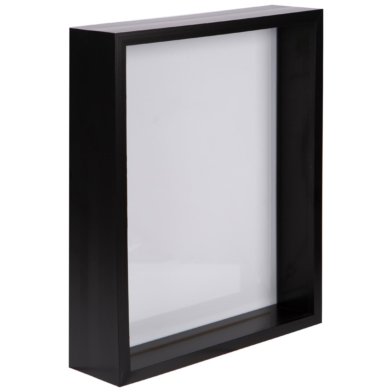 Nicola Spring 8" x 10" 3D Deep Box Photo Frame - Black
