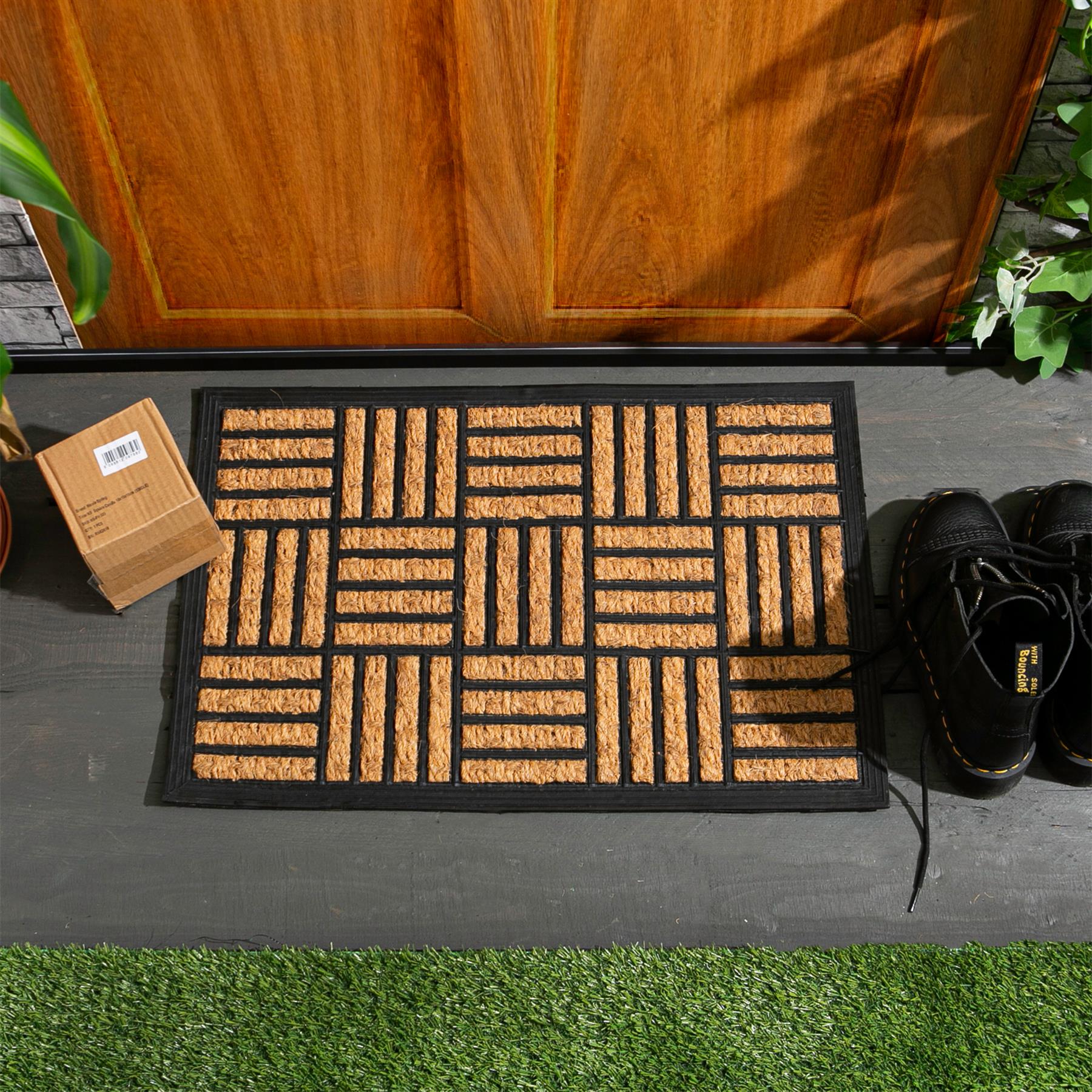 Heavy Duty Door Mat - 60 x 40cm - Mosaic