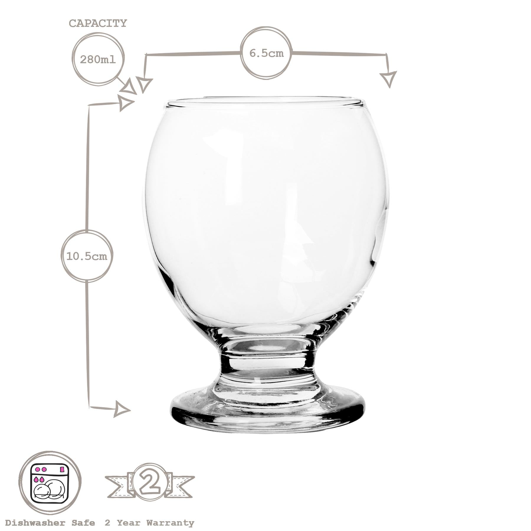 280ml Nectar Glass Tumbler