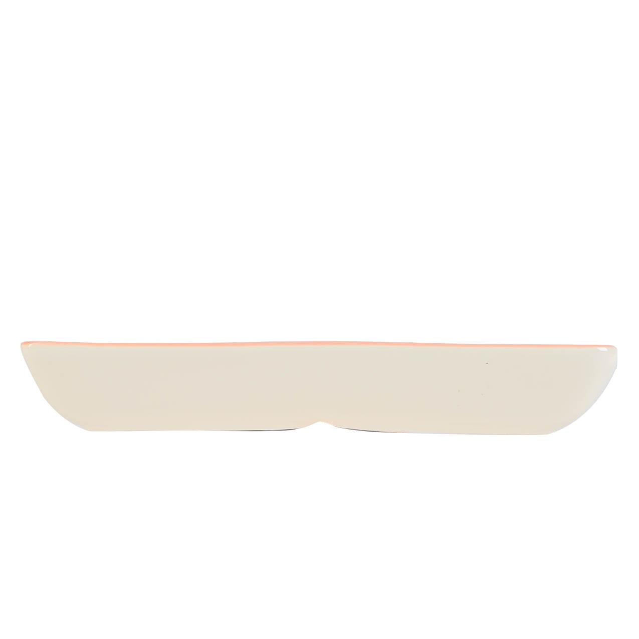 Pink Bunny Snack Plate - 20cm - Pink