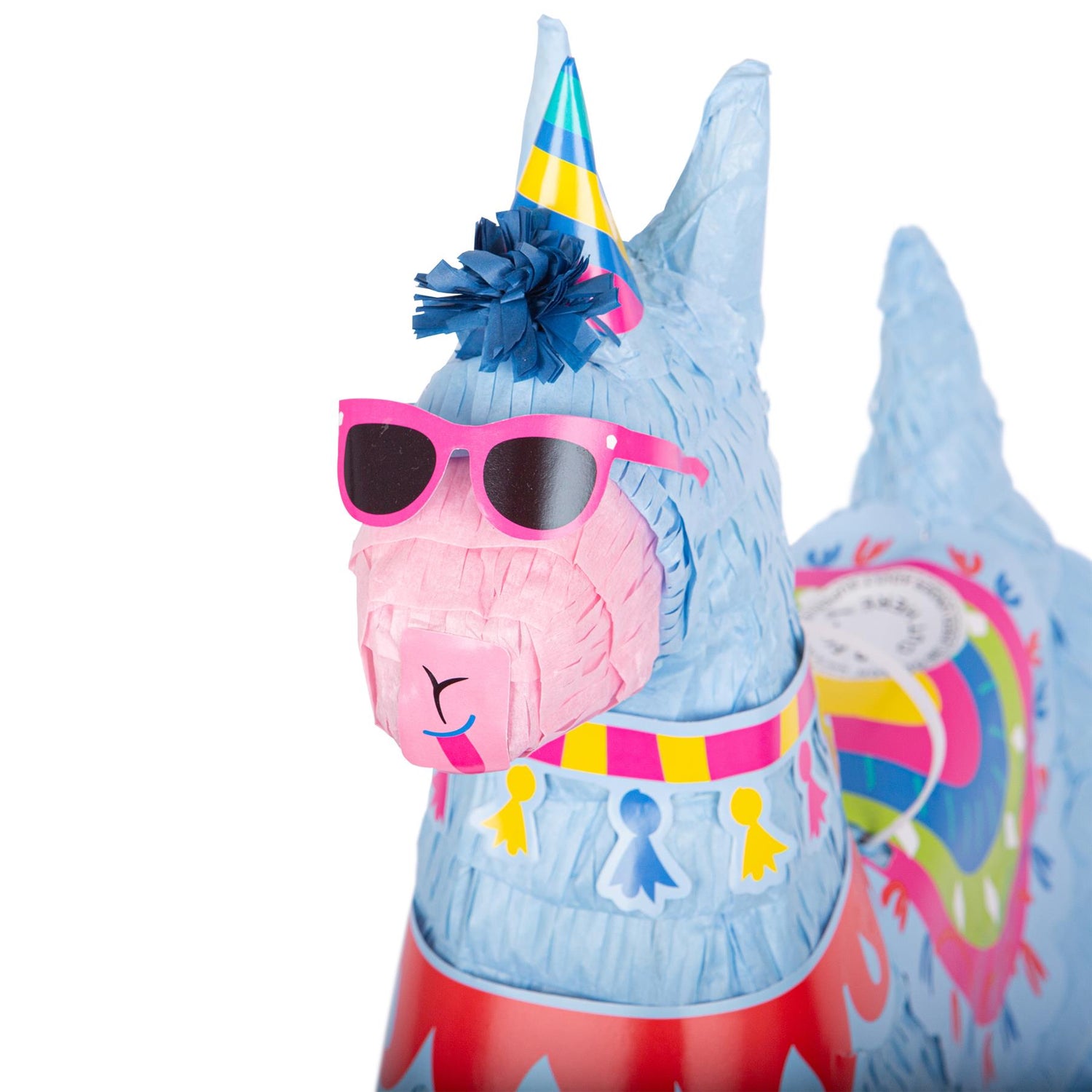 2pc Llama Pinata Set with Blindfold