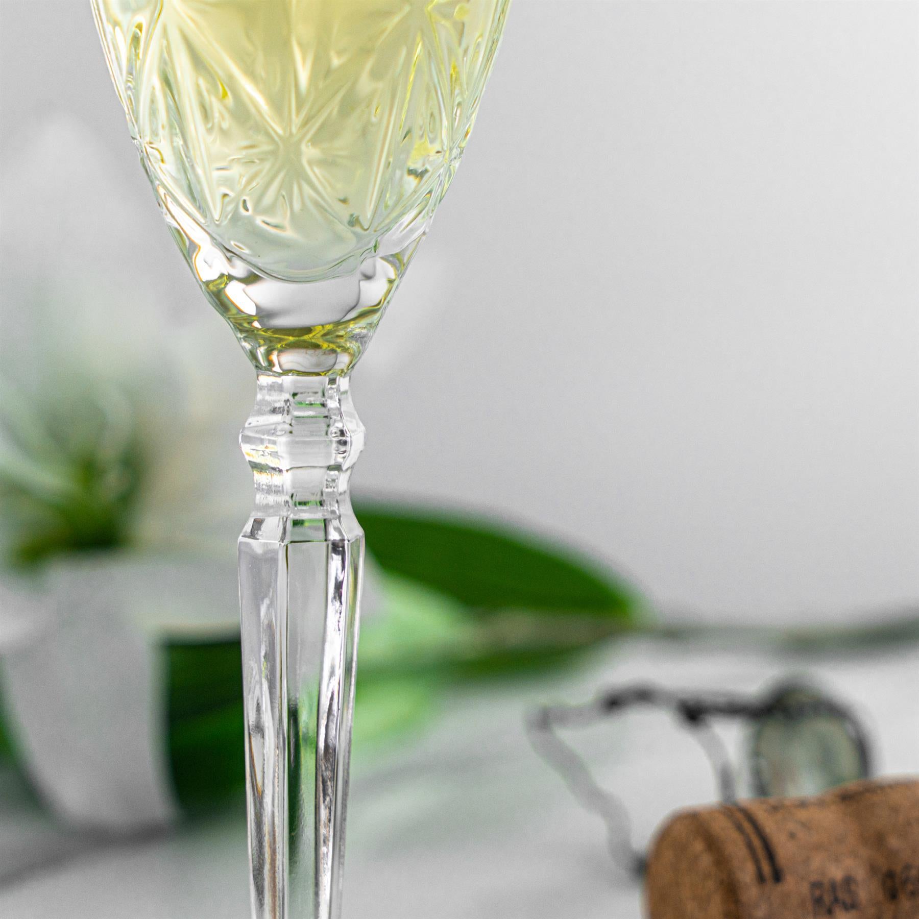 RCR Crystal Orchestra Cut Glass Champagne Flute - 200ml