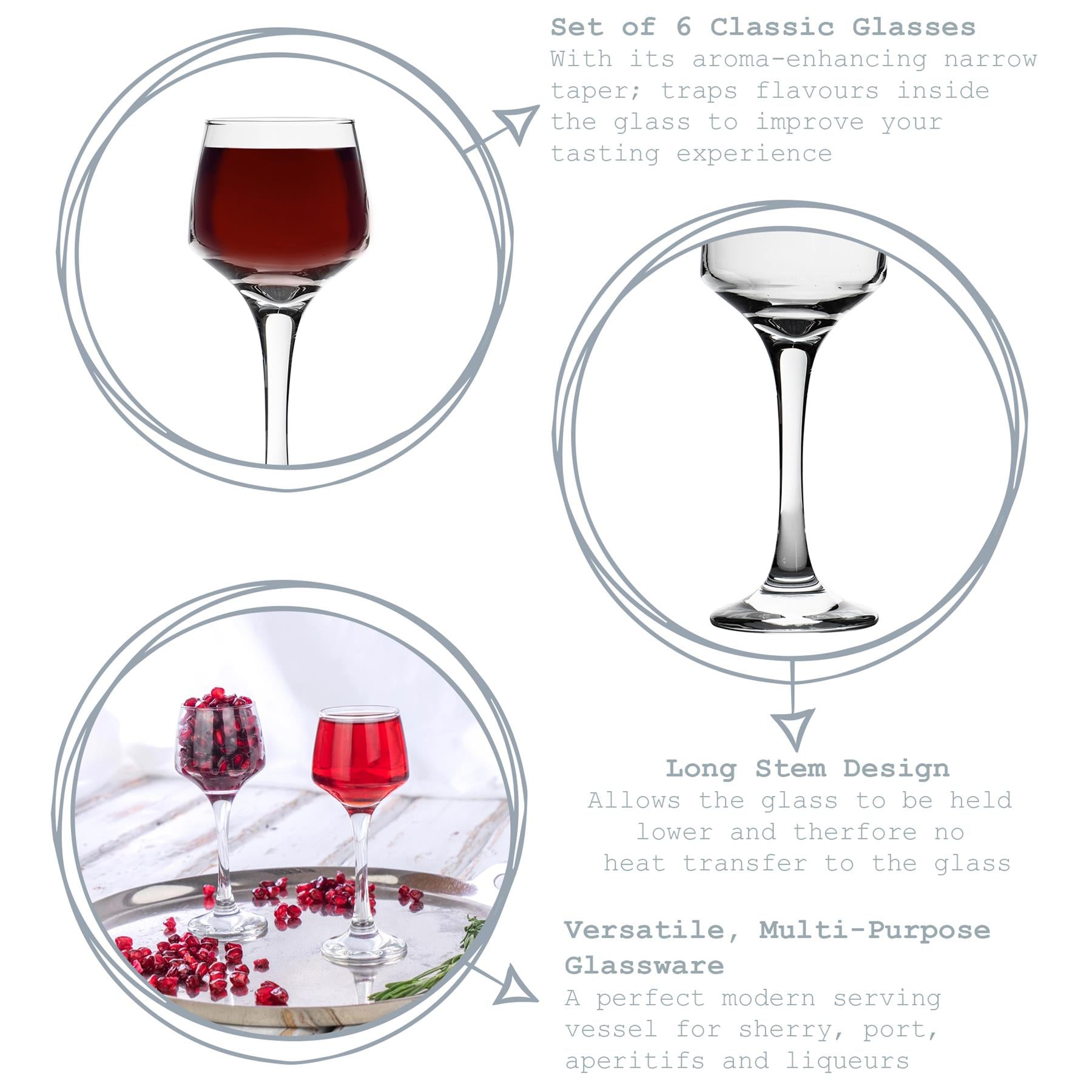 80ml Lal Sherry Glass