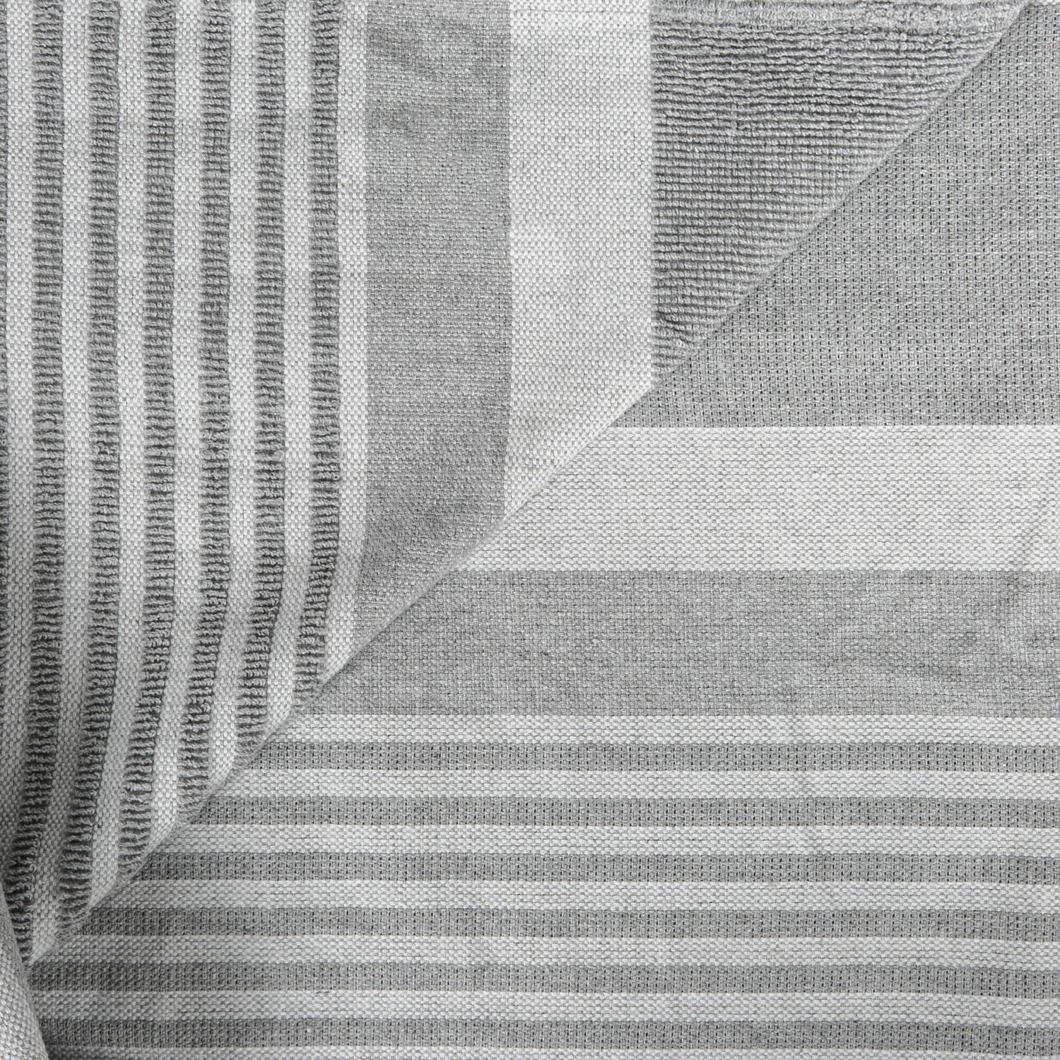 Nicola Spring Deluxe Turkish Cotton Towel - Grey