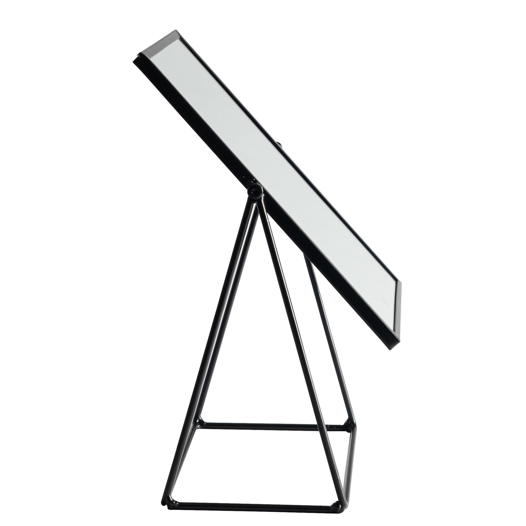 Harbour Housewares Dressing Table Vanity Mirror - 22cm - Black