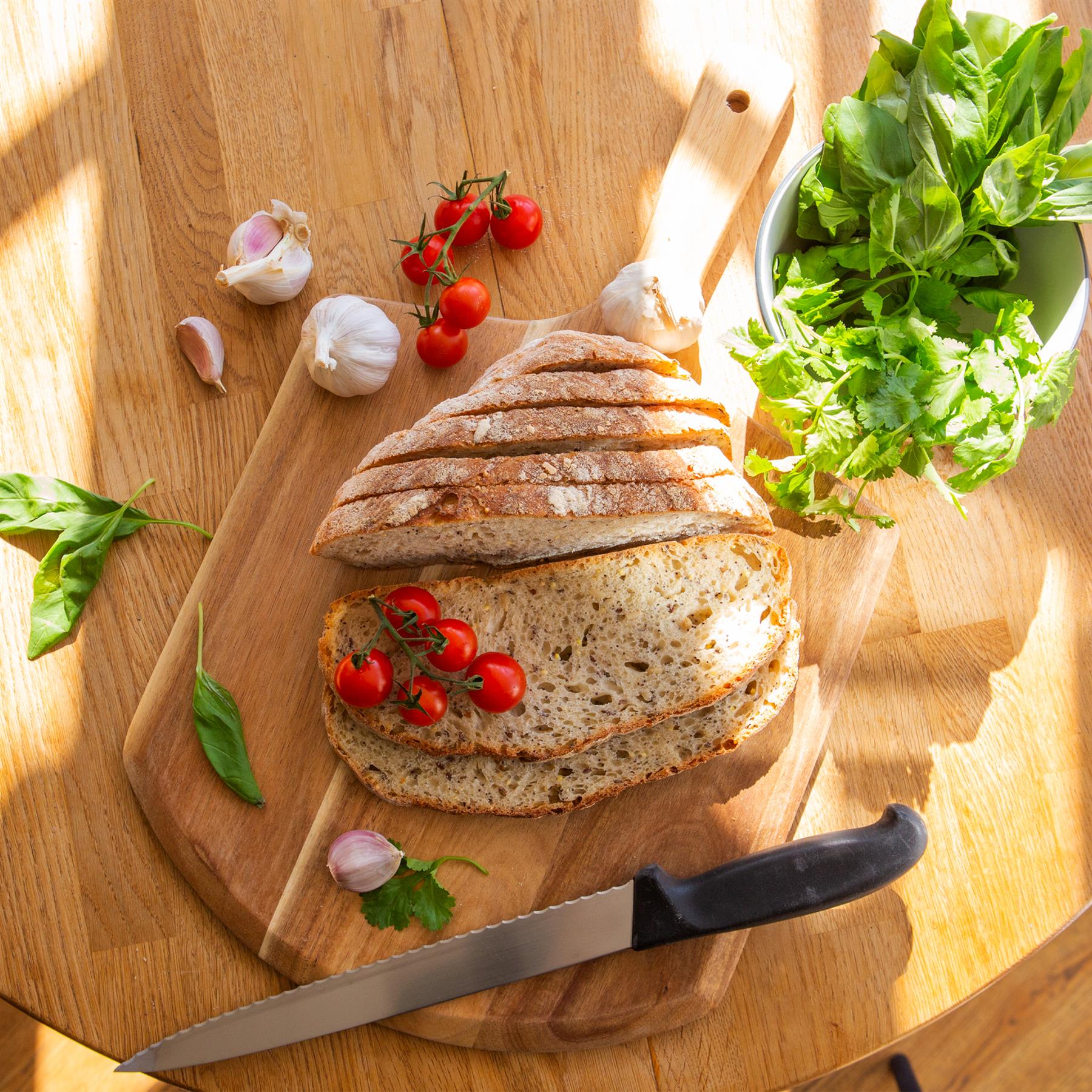 30 x 50cm Brown Wooden Chopping Board