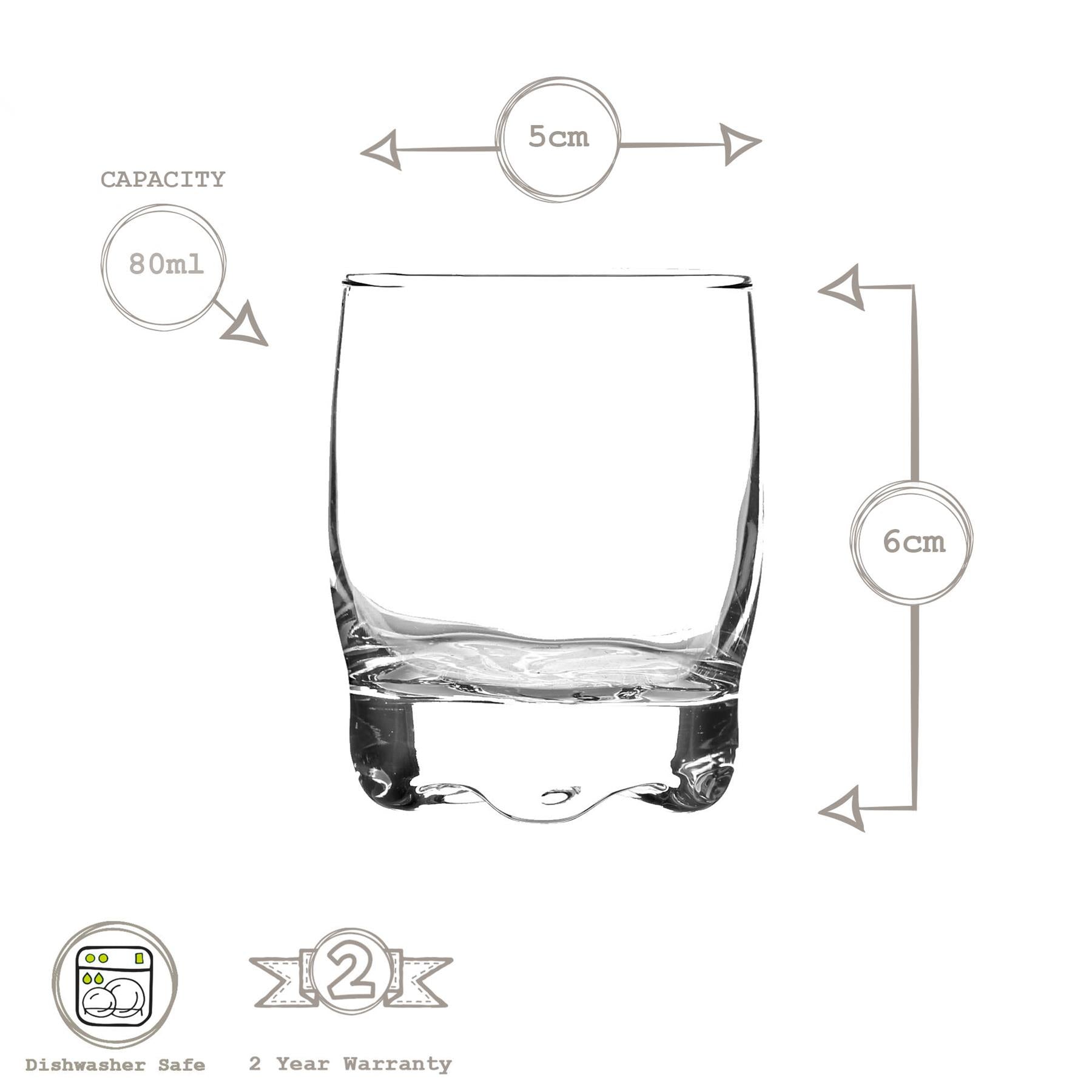 LAV Adora Shot Glass - 80ml