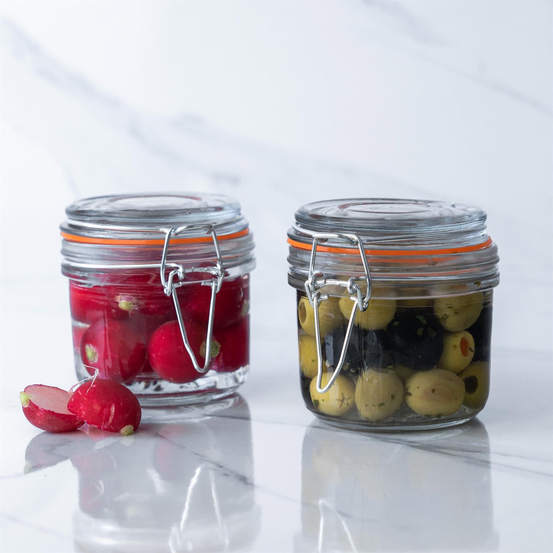 Argon Tableware Glass Storage Jar - 200ml