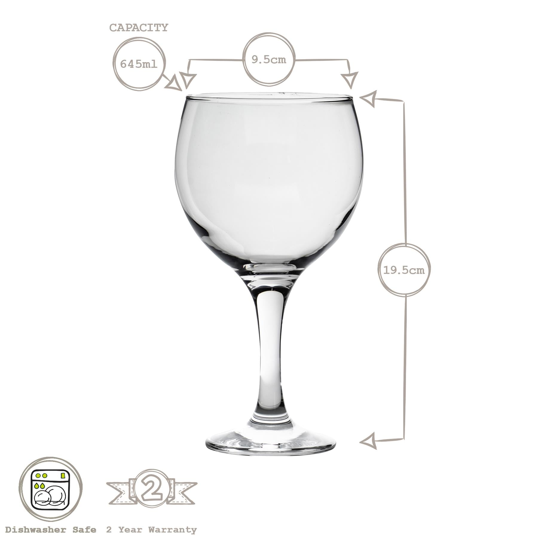 645ml Misket Gin & Tonic Glass