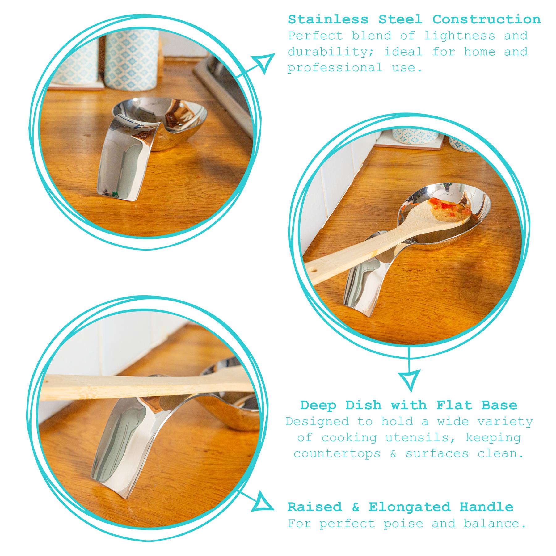 Stainless Steel Spoon Rest