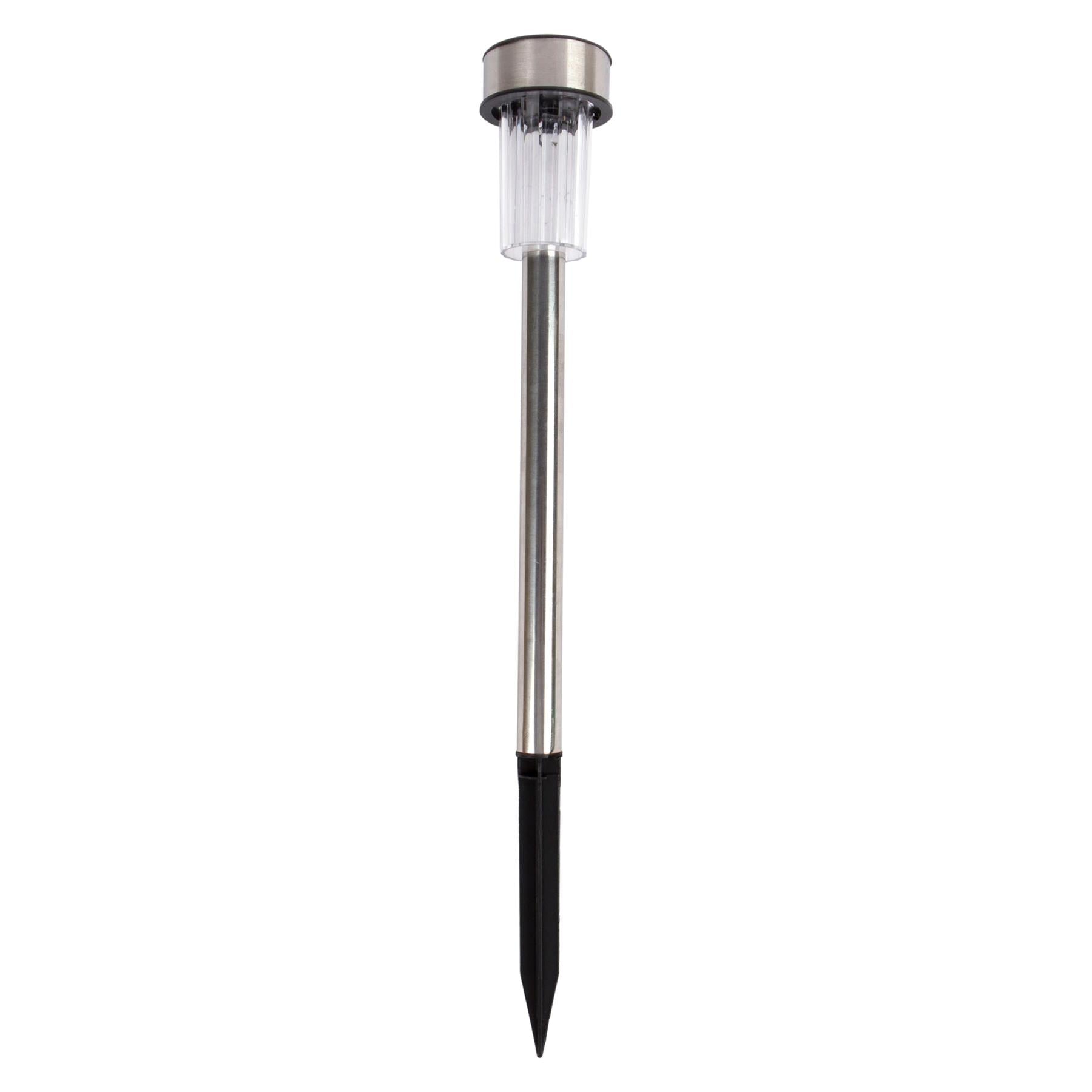 Stainless Steel Solar Pathway Lights - Pack of 5