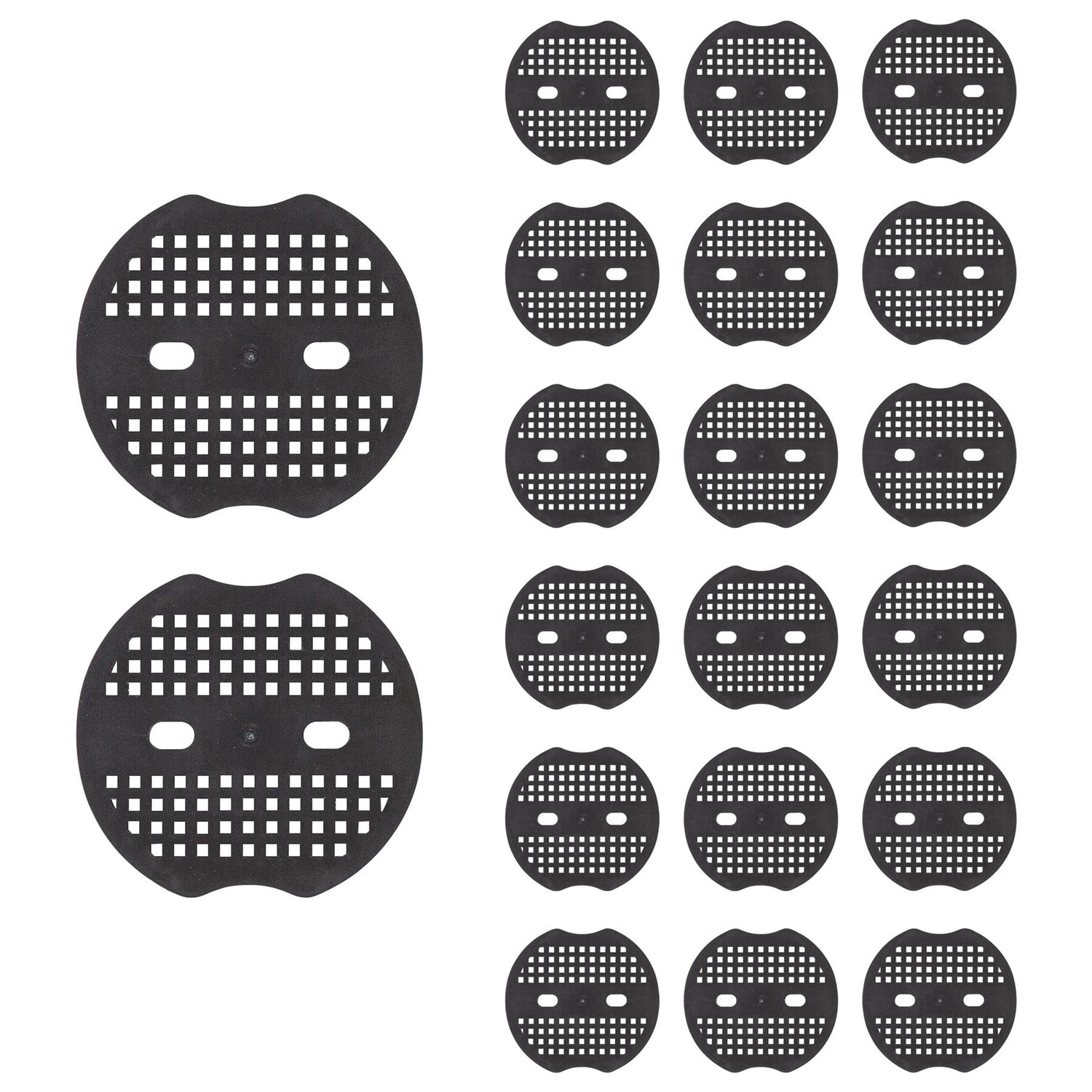 7cm Weed Membrane Peg Plates - Pack of 20 - By Harbour Housewares