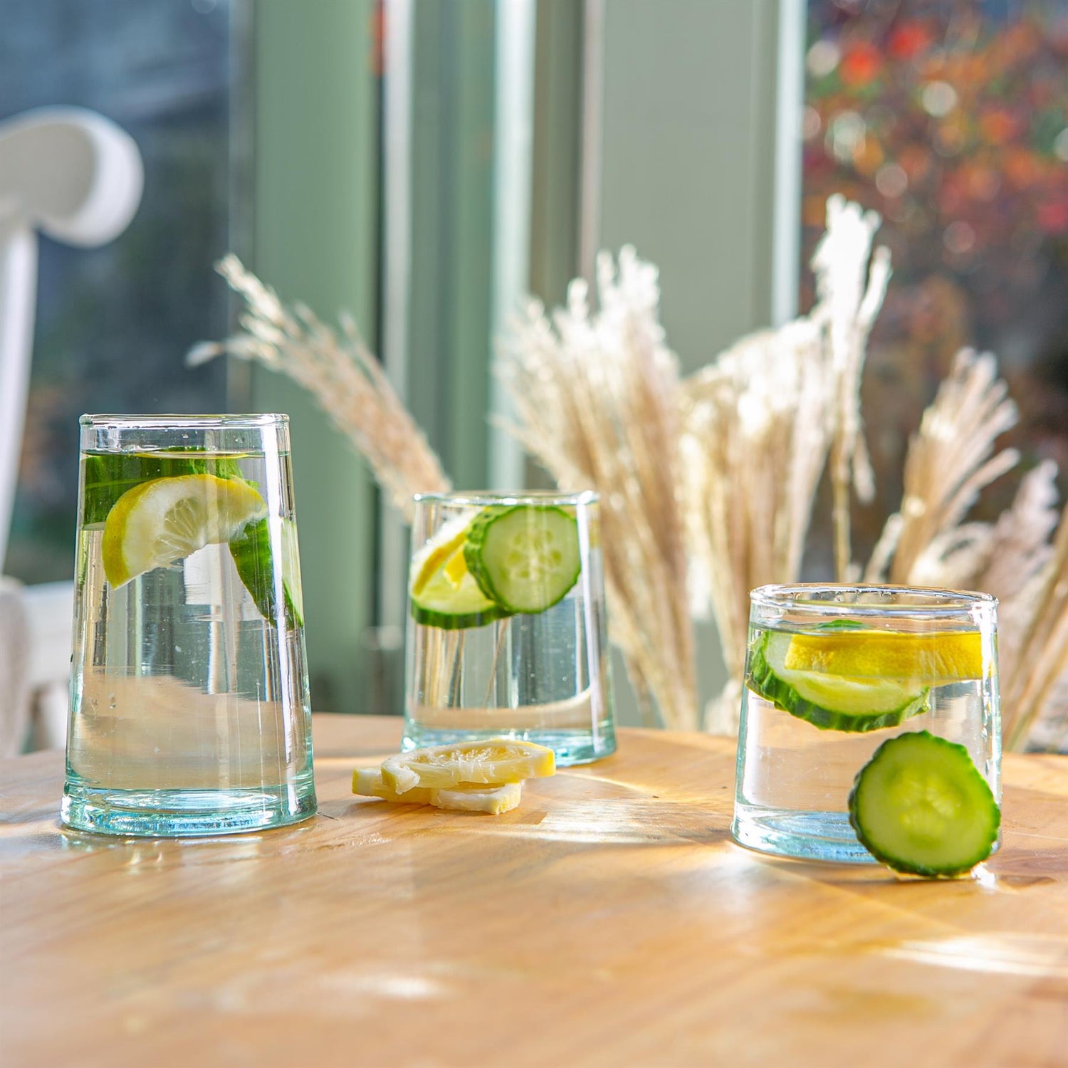 Merzouga Recycled Tumbler Glass - 260ml - Clear