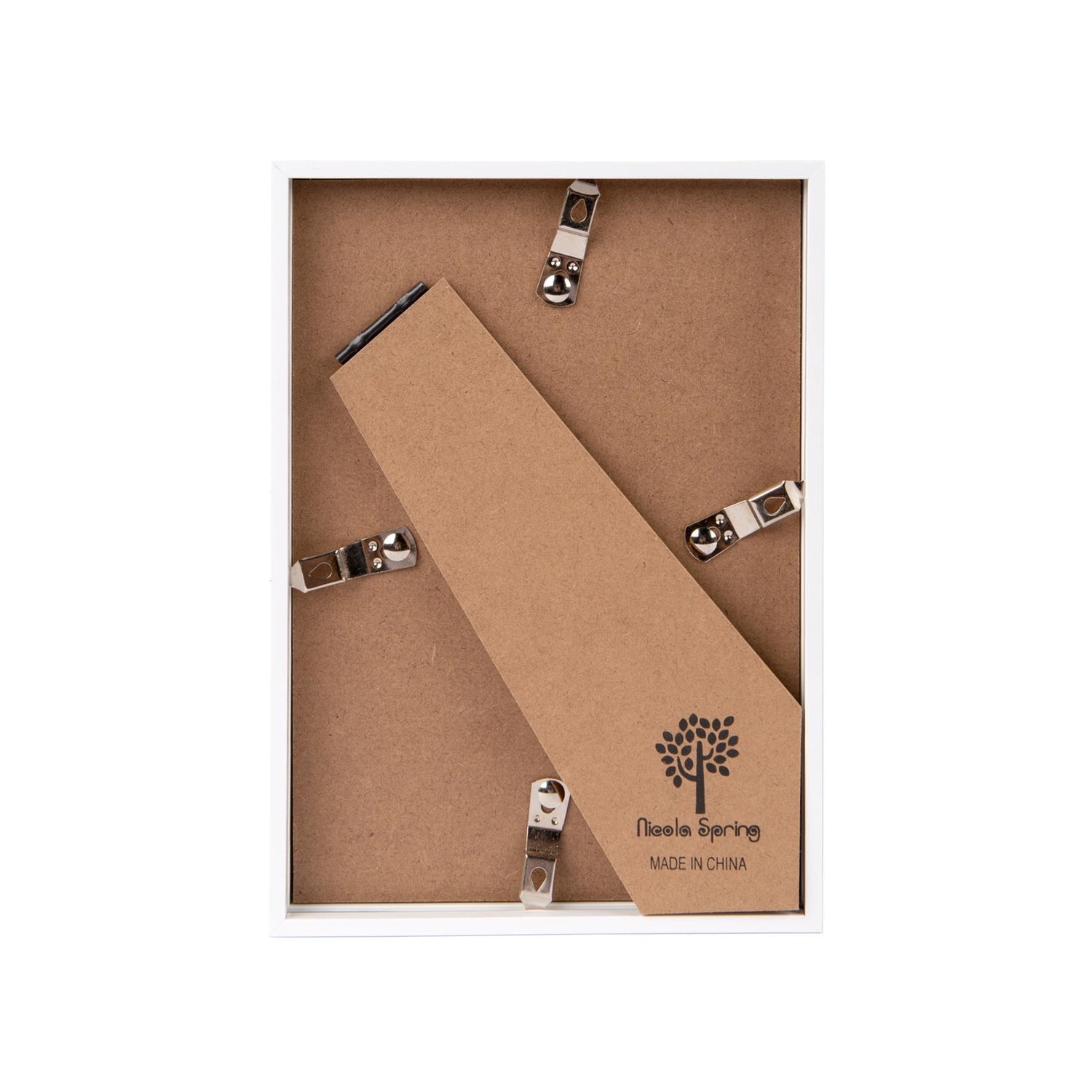5" x 7" 3D Deep Box Photo Frame - White