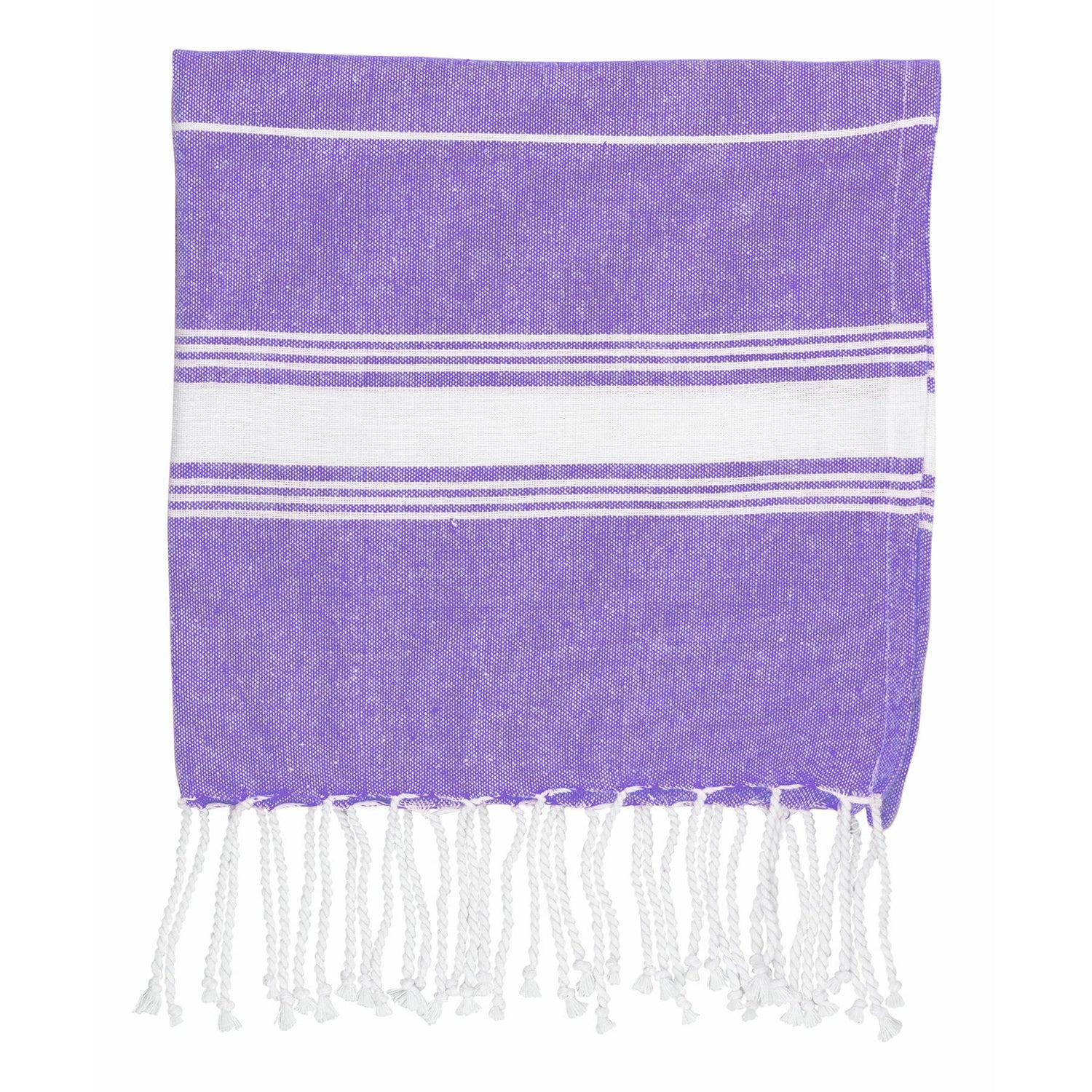 Nicola Spring 100 x 60cm Turkish Cotton Beach Towel - Purple