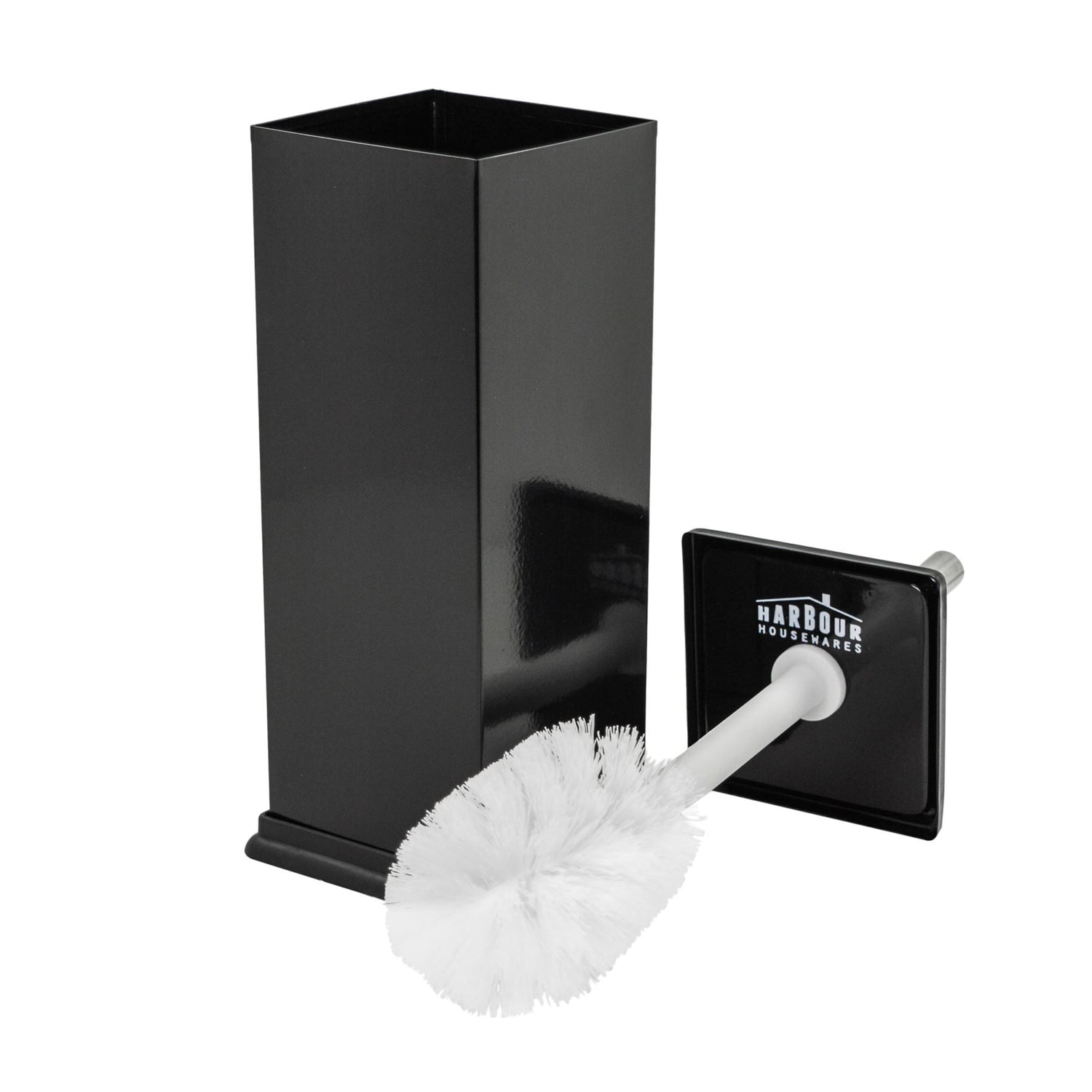 chrome toilet brush holder