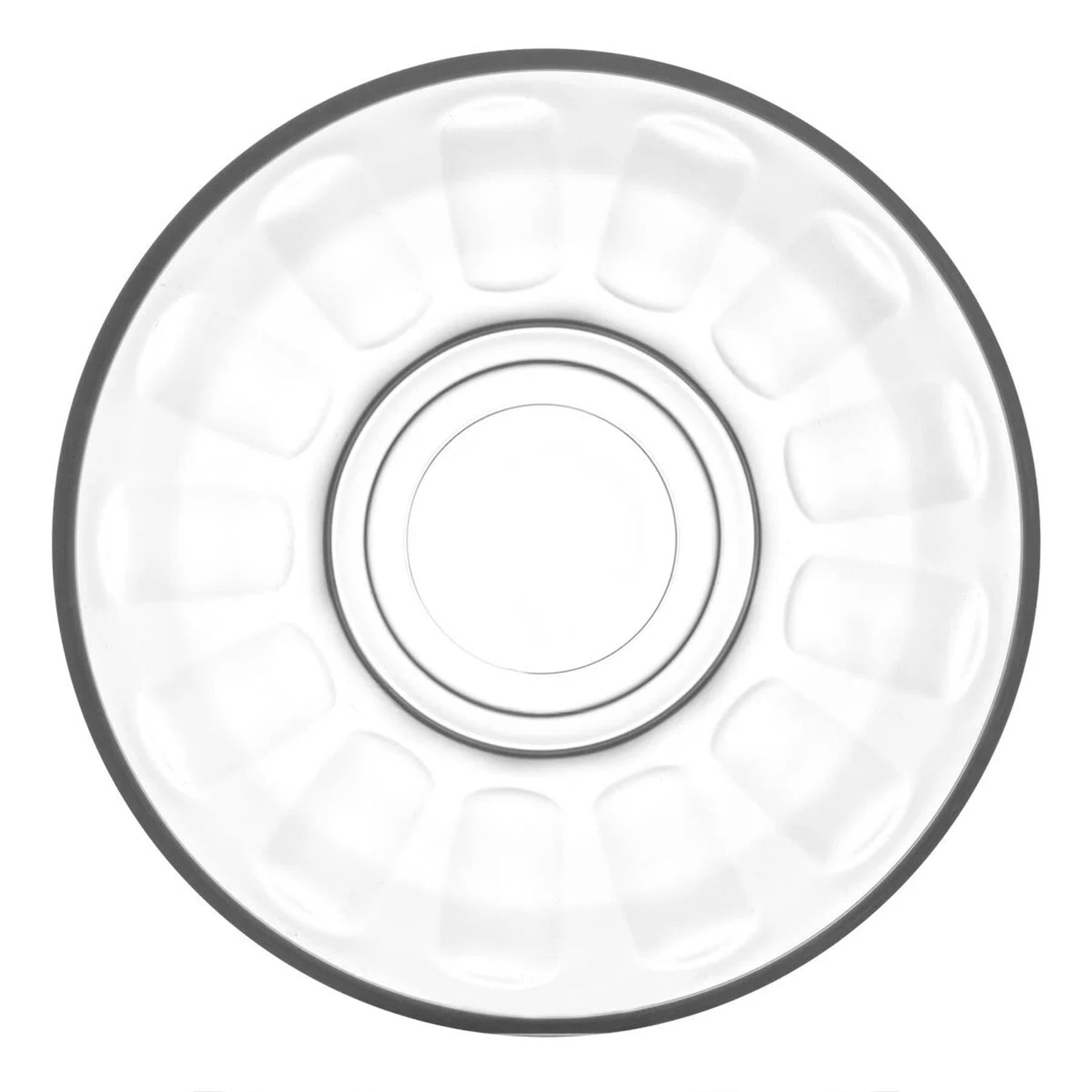 10cm Klasik Glass Teacup Saucer - By LAV
