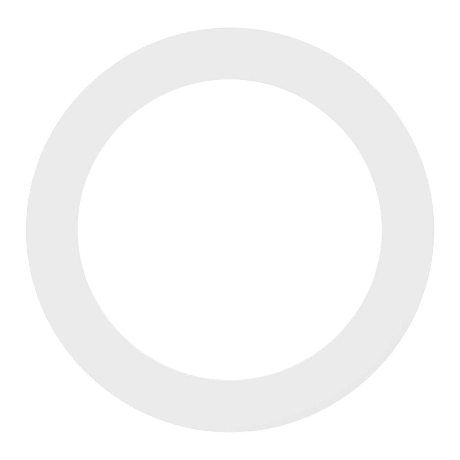 Argon Tableware Glass Storage Jar Seal - White - Medium