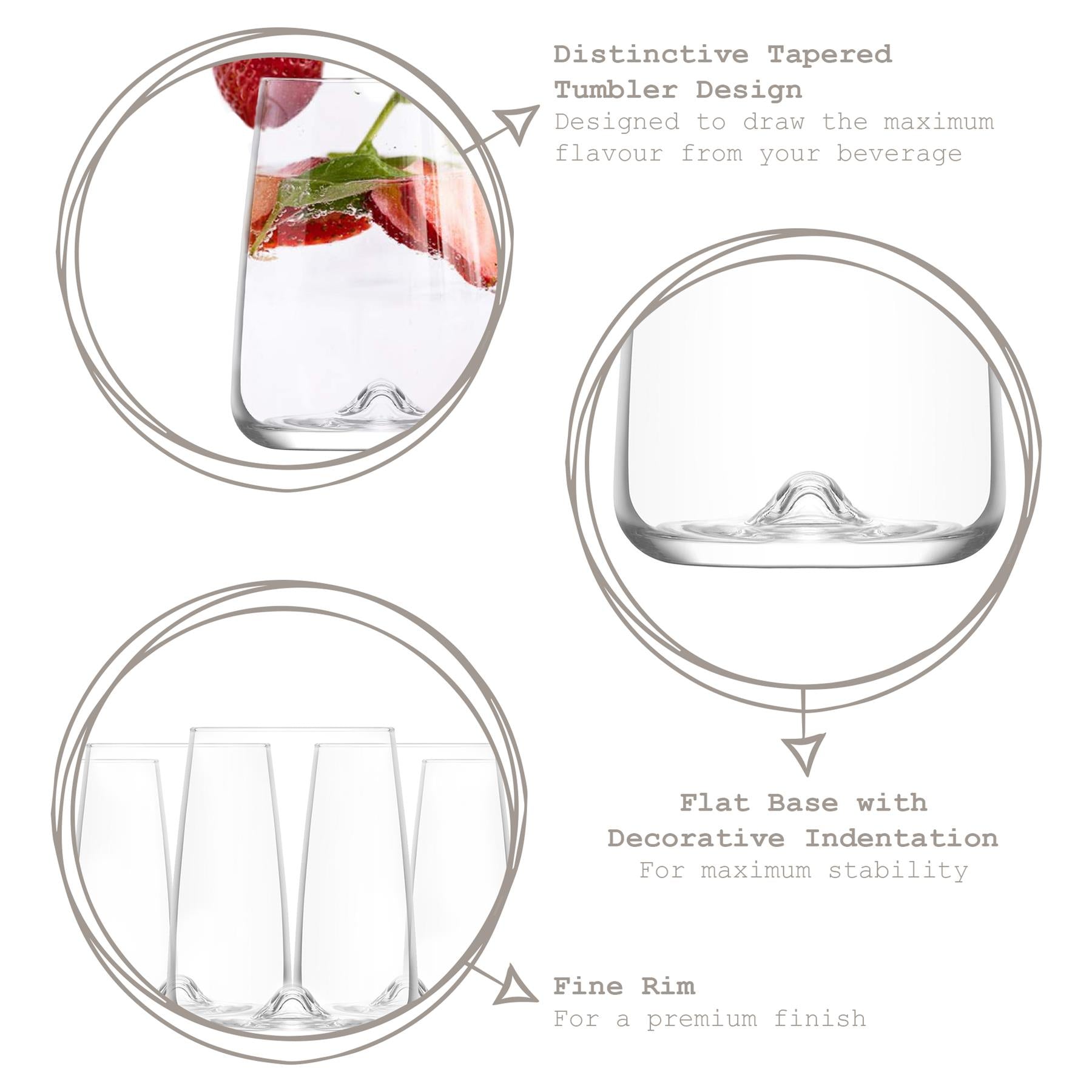 475ml Terra Whiskey Glass