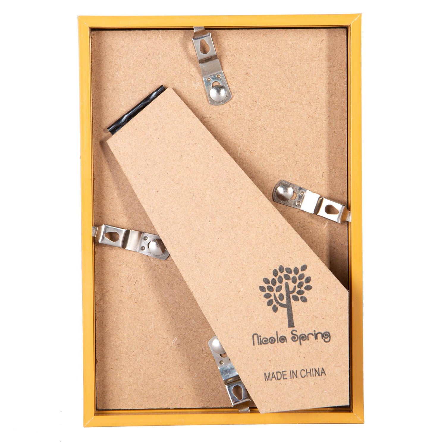 3D Deep Box Photo Frame - 4 x 6" - Light Wood