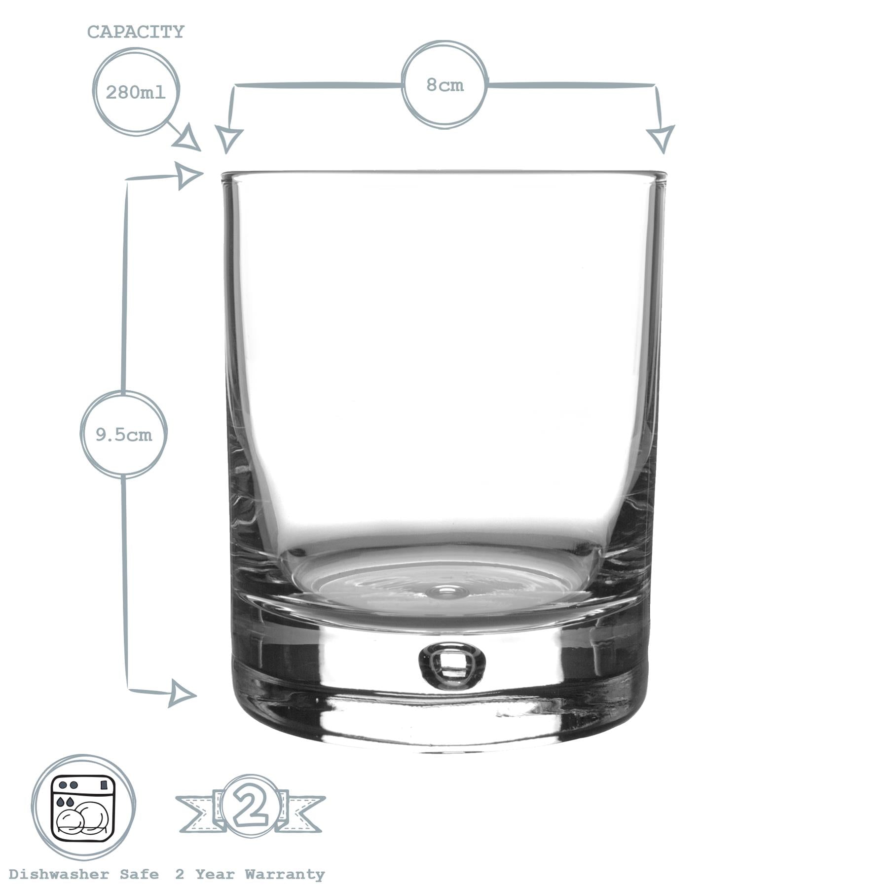 Bormioli Rocco Barglass Whisky Glass - 280ml