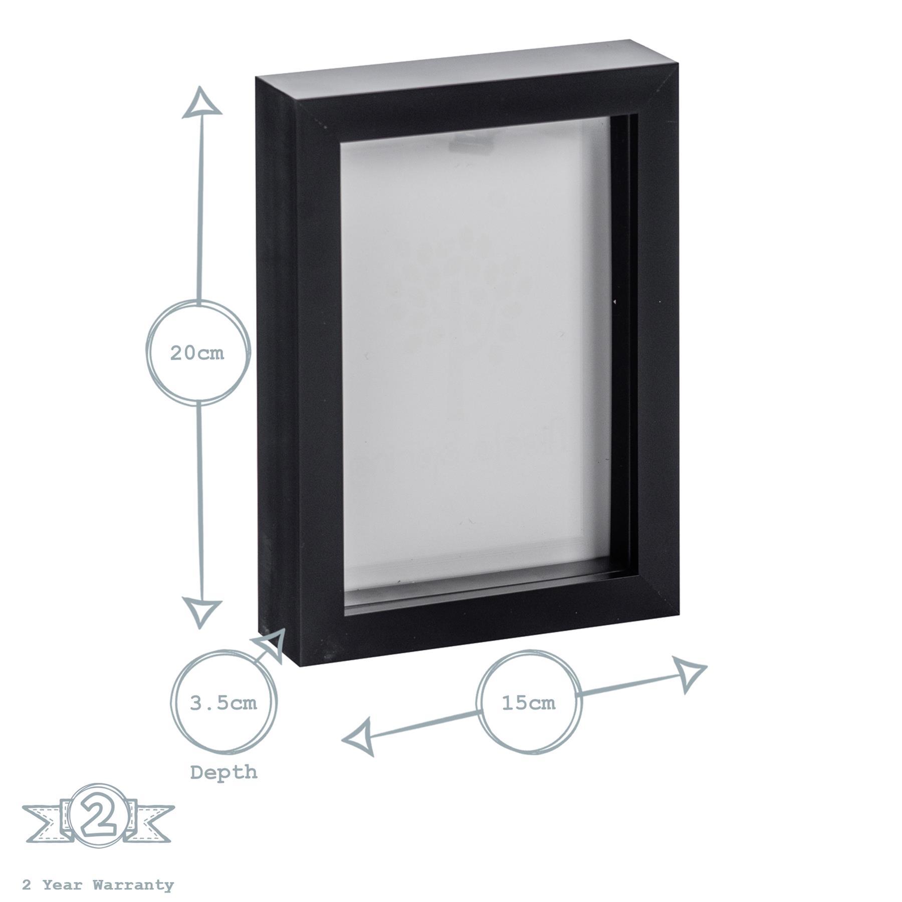 Nicola Spring Box Photo Frame - 5x7 - Black