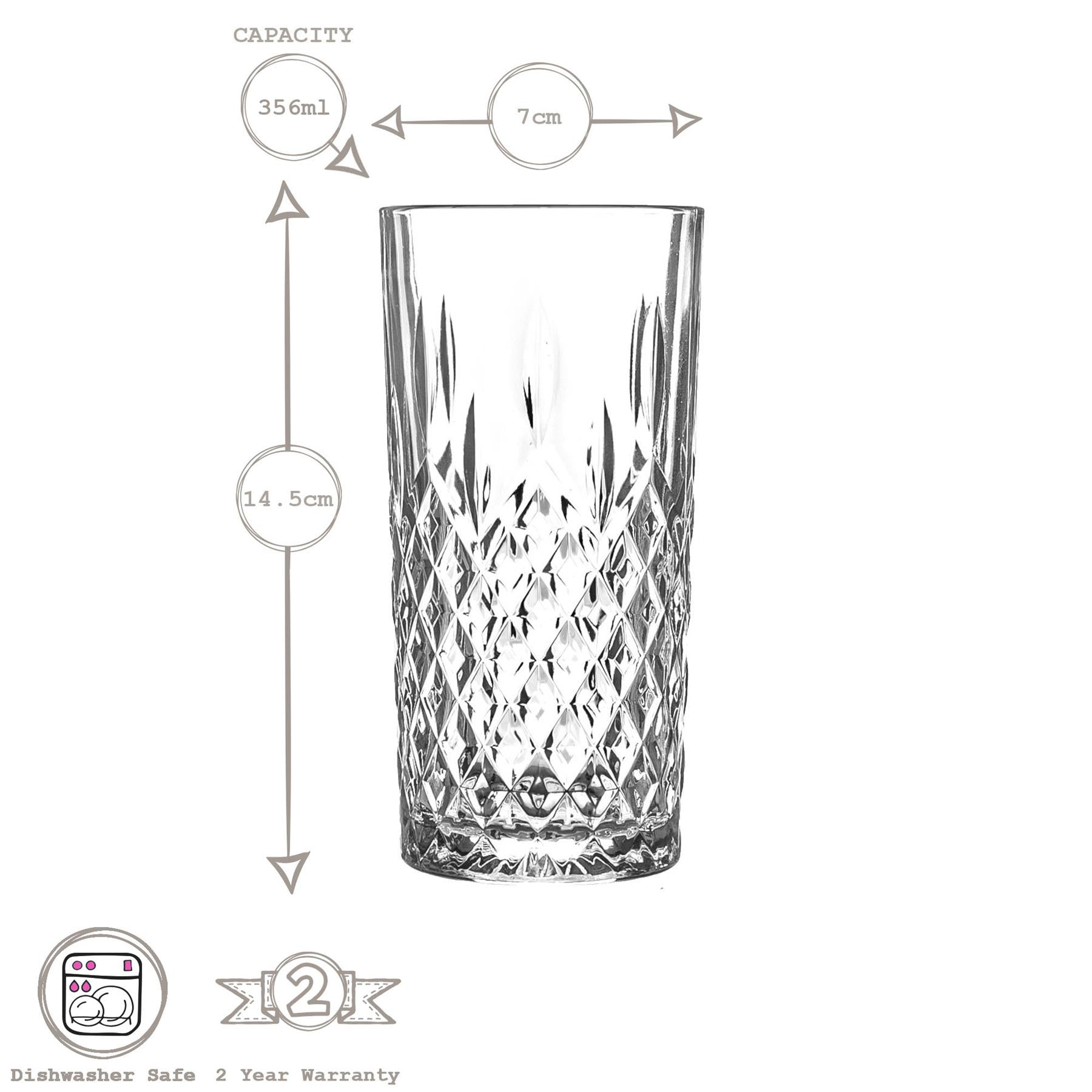 356ml Odin Highball Glass