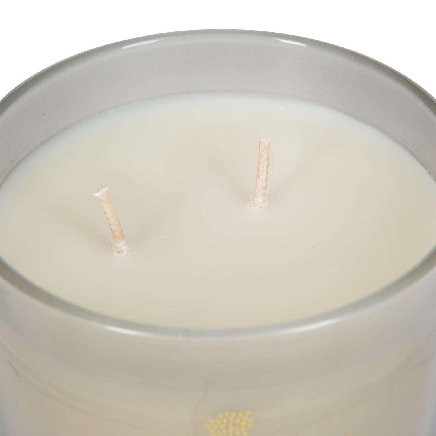 350g Double Wick Green Pomelo & Passion Fruit Soy Wax Scented Candle - by Nicola Spring