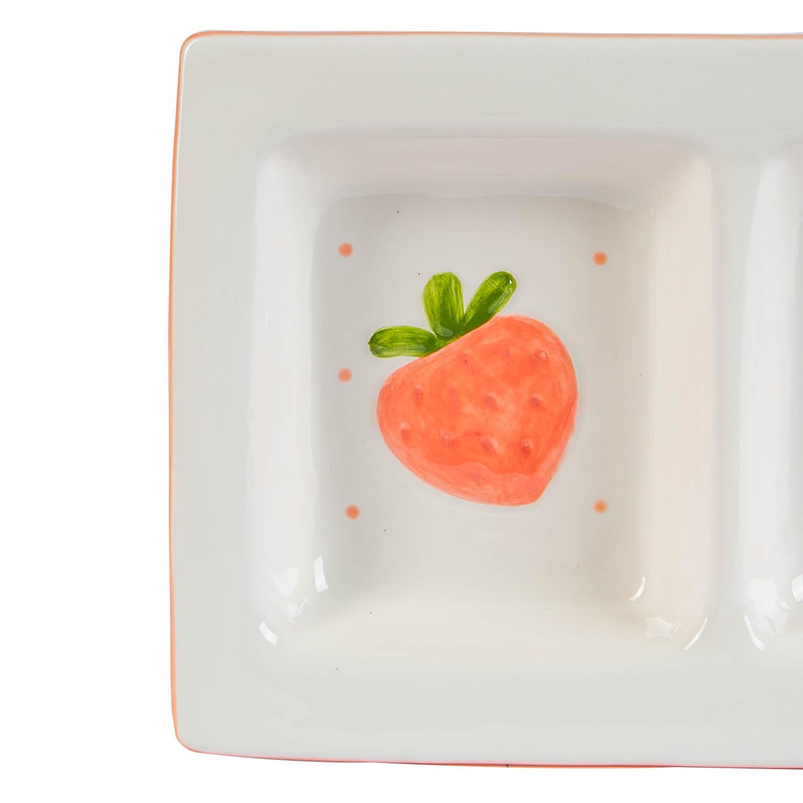 Easter Bunny Snack Plate - 31cm - White