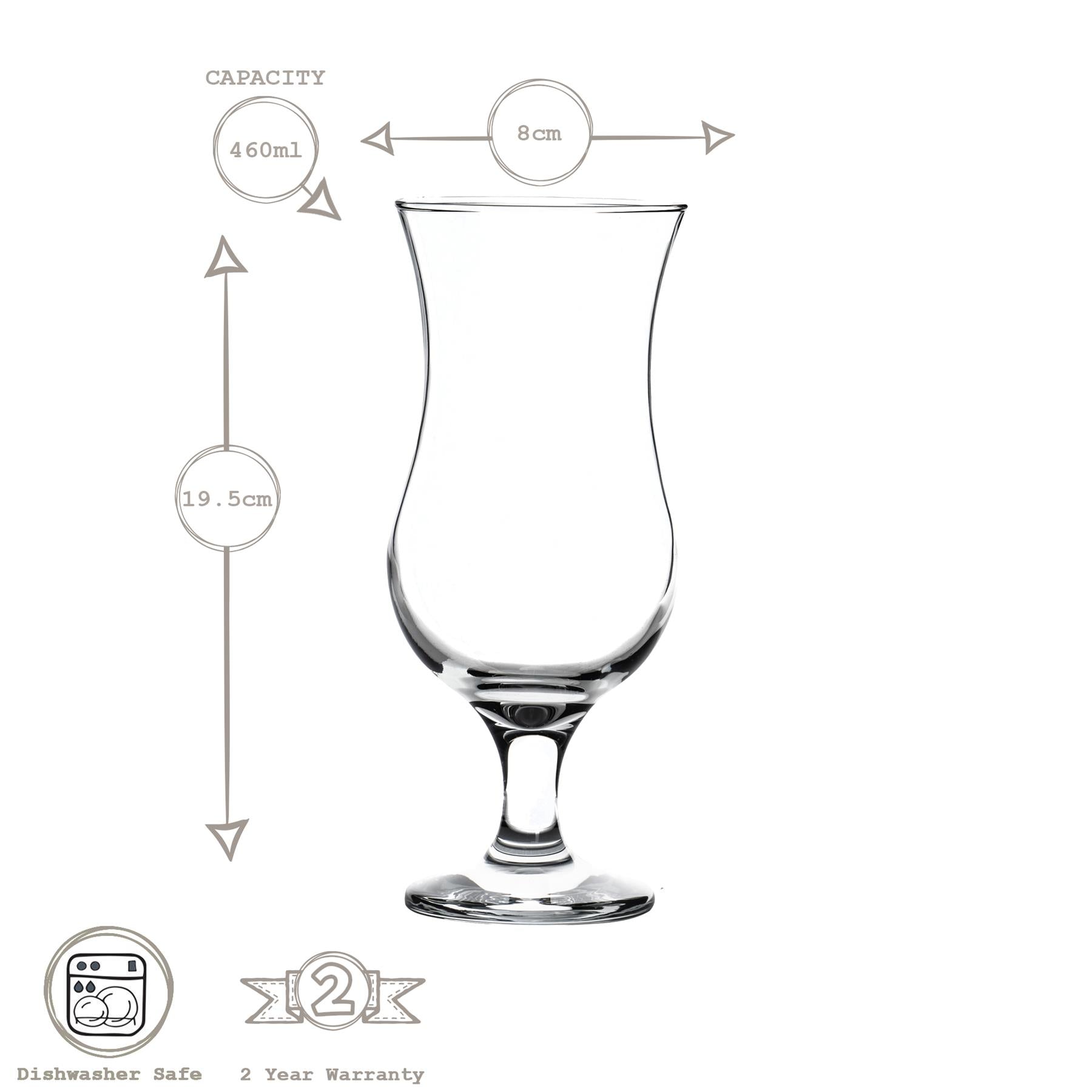 460ml Fiesta Pina Colada Glass