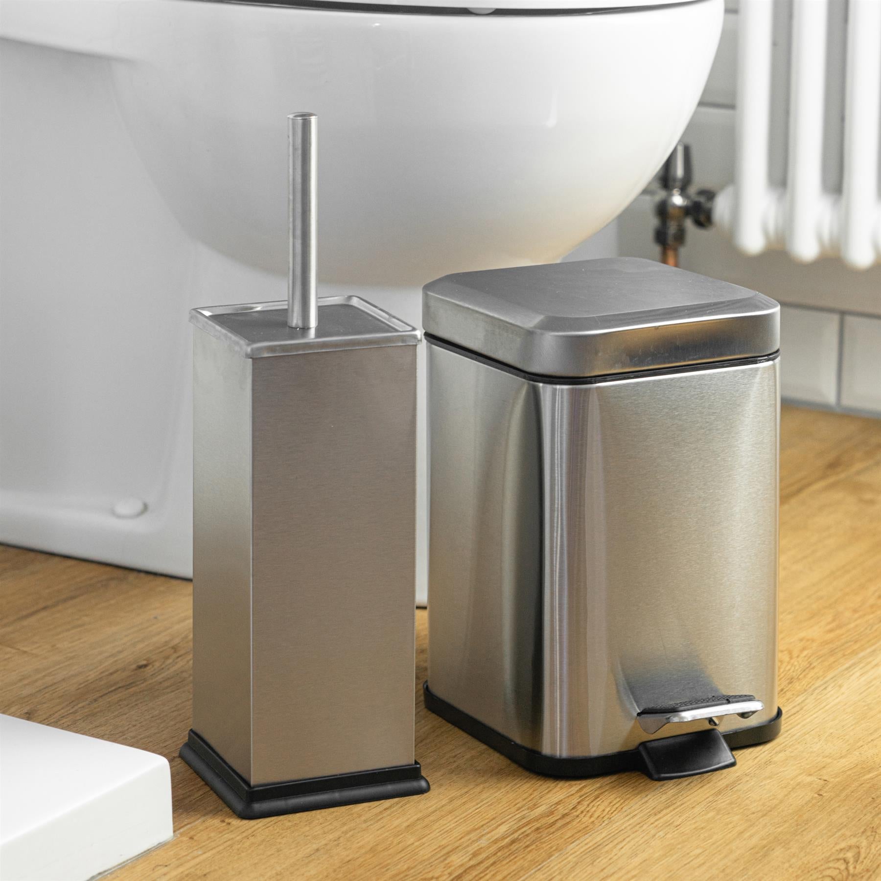 toilet brush and holder set