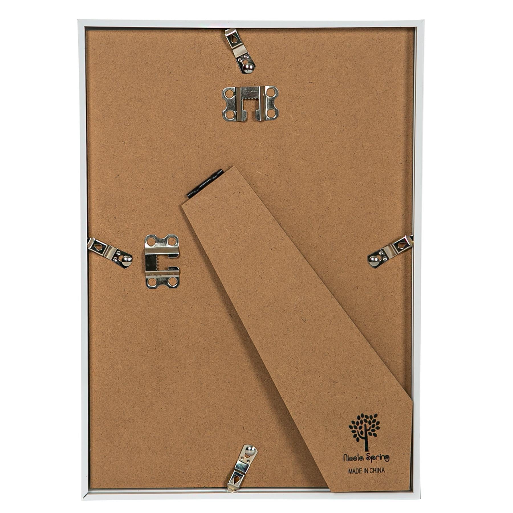 3D Deep Box Photo Frame - A4 (8 x 12") - White