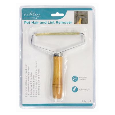 Metal Pet Hair Remover with Wooden Handle
