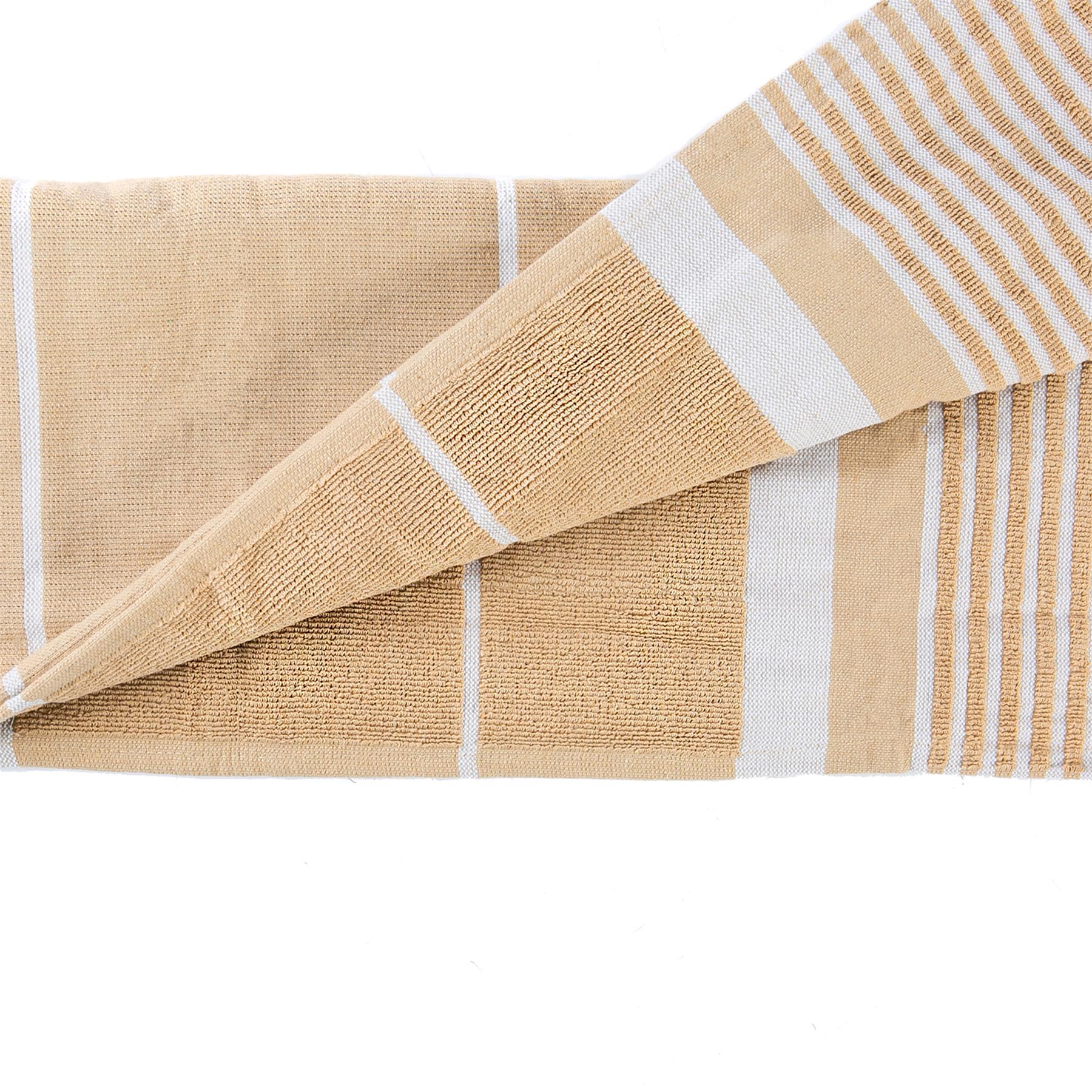 Deluxe Turkish Cotton Bath Towel - Natural