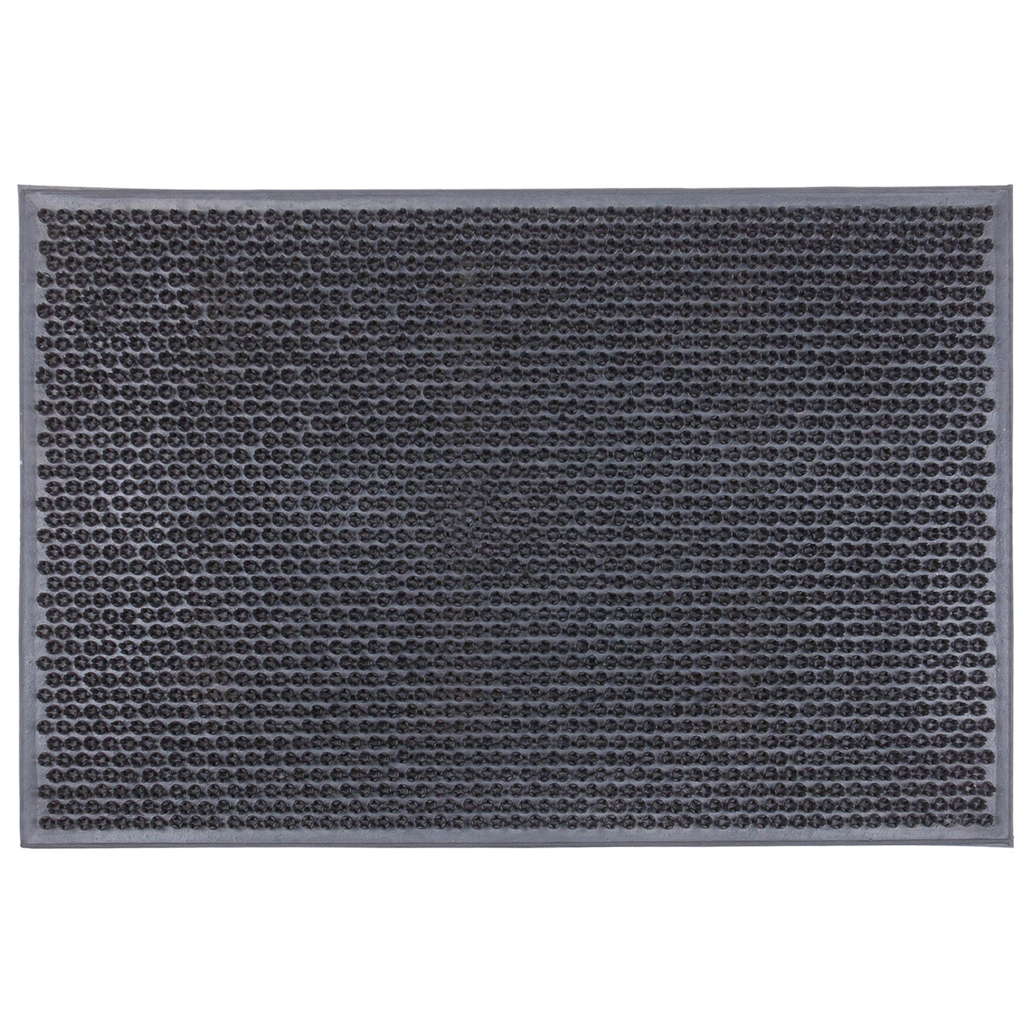 60cm x 40cm Classic Heavy Duty Rubber Door Mat - By Nicola Spring