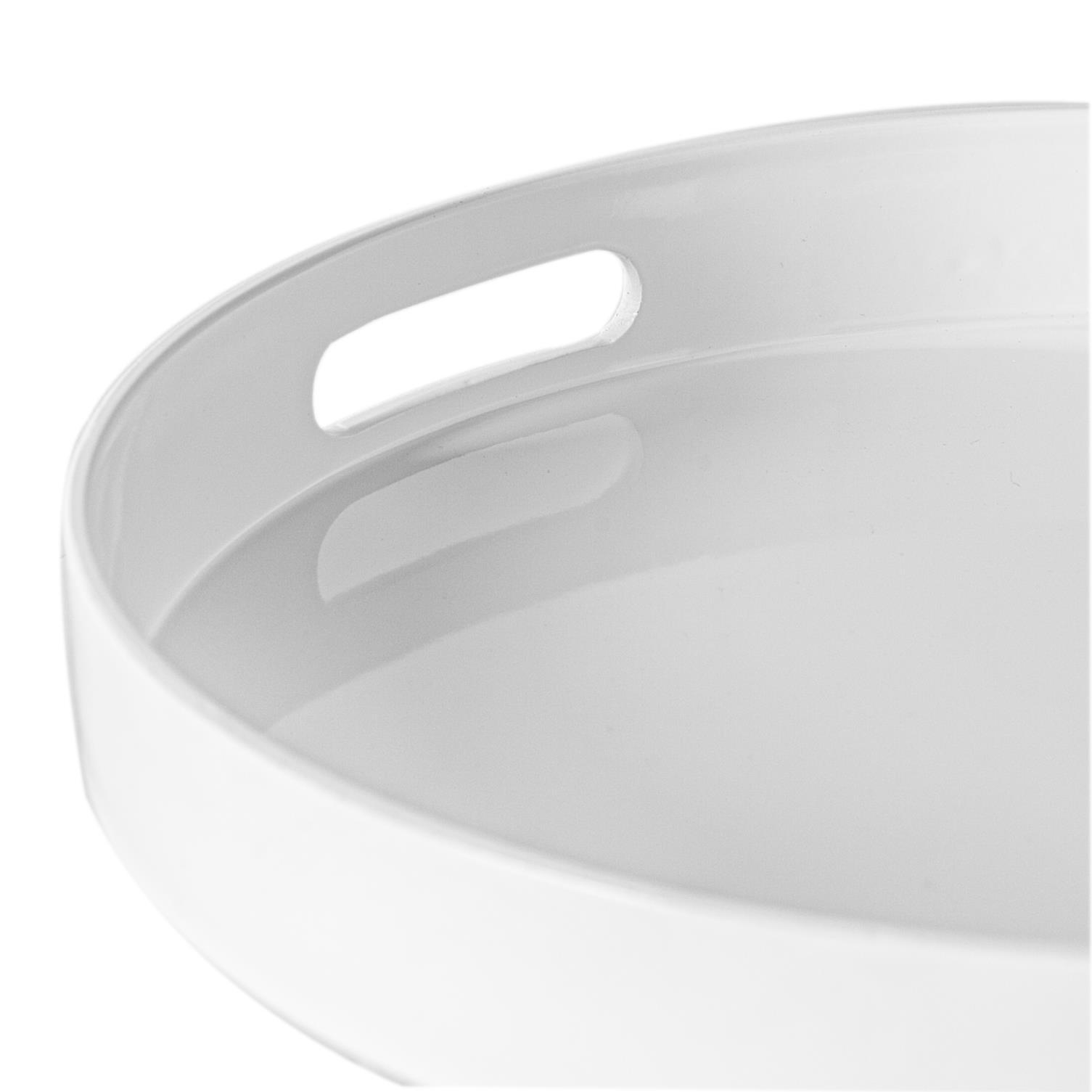 Round Serving Tray - Centre Piece - 33cm - White