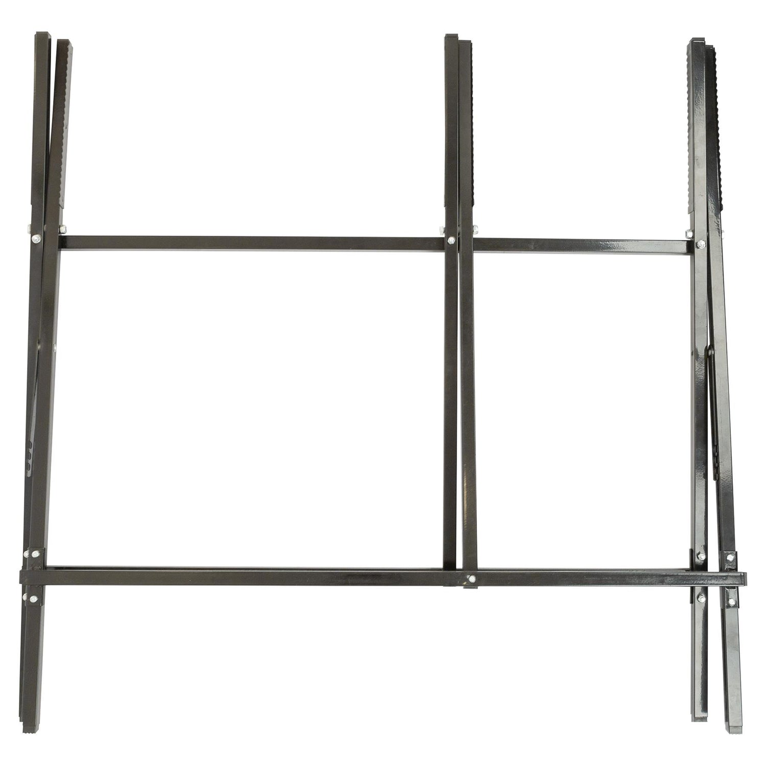 Black Folding Iron Log Saw Horse