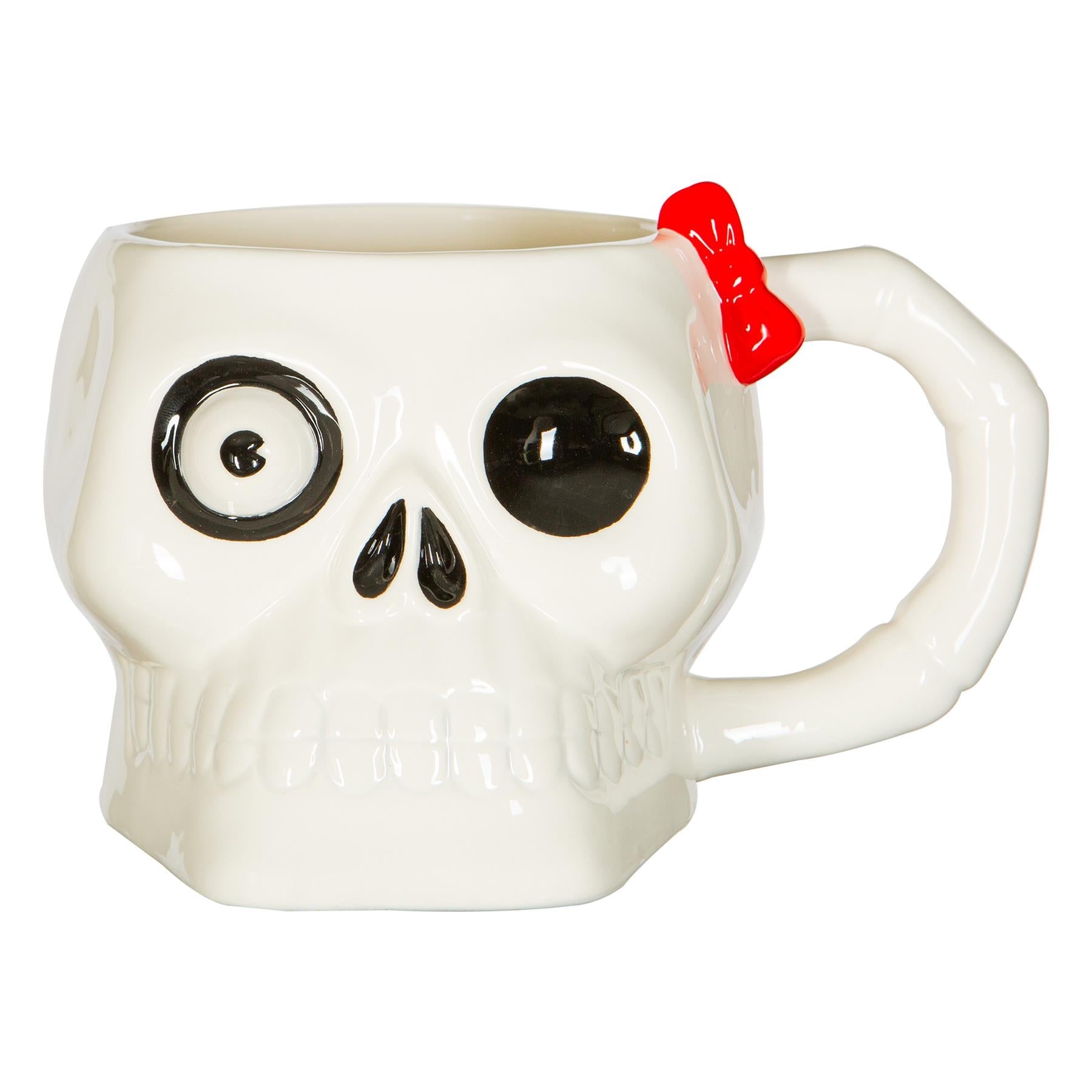 750ml Halloween Skull Stoneware Mug