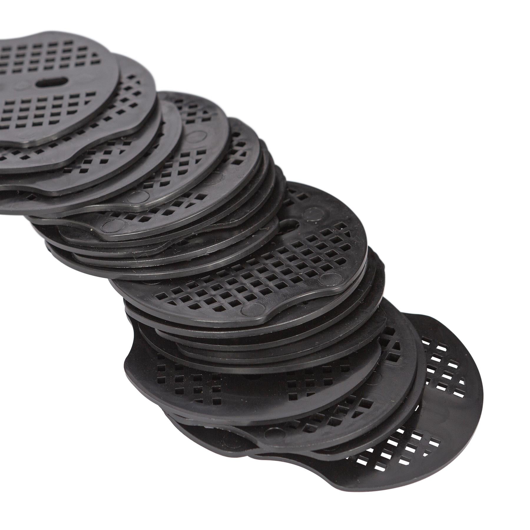 7cm Weed Membrane Peg Plates - Pack of 20