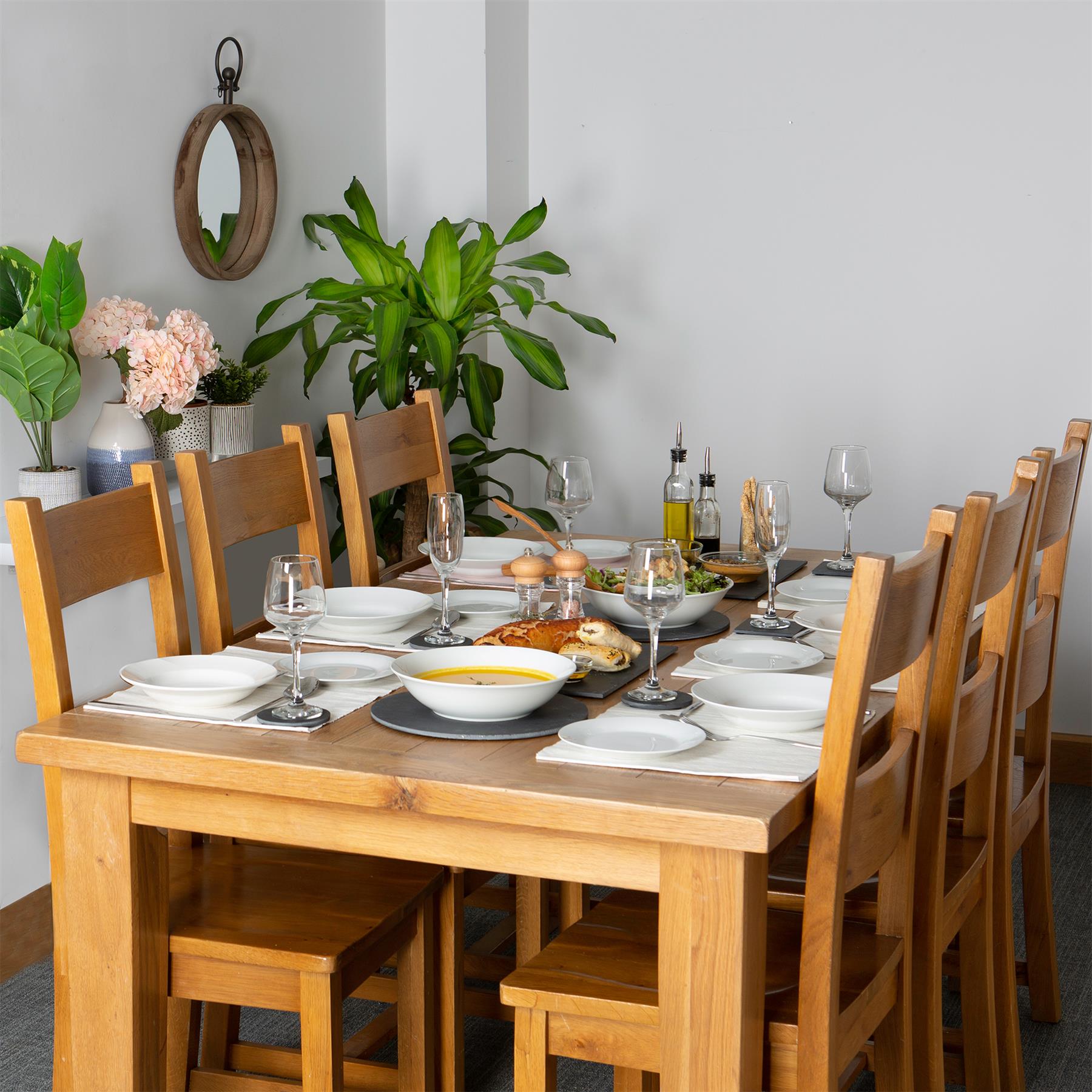 Ribbed Cotton Placemat - Natural