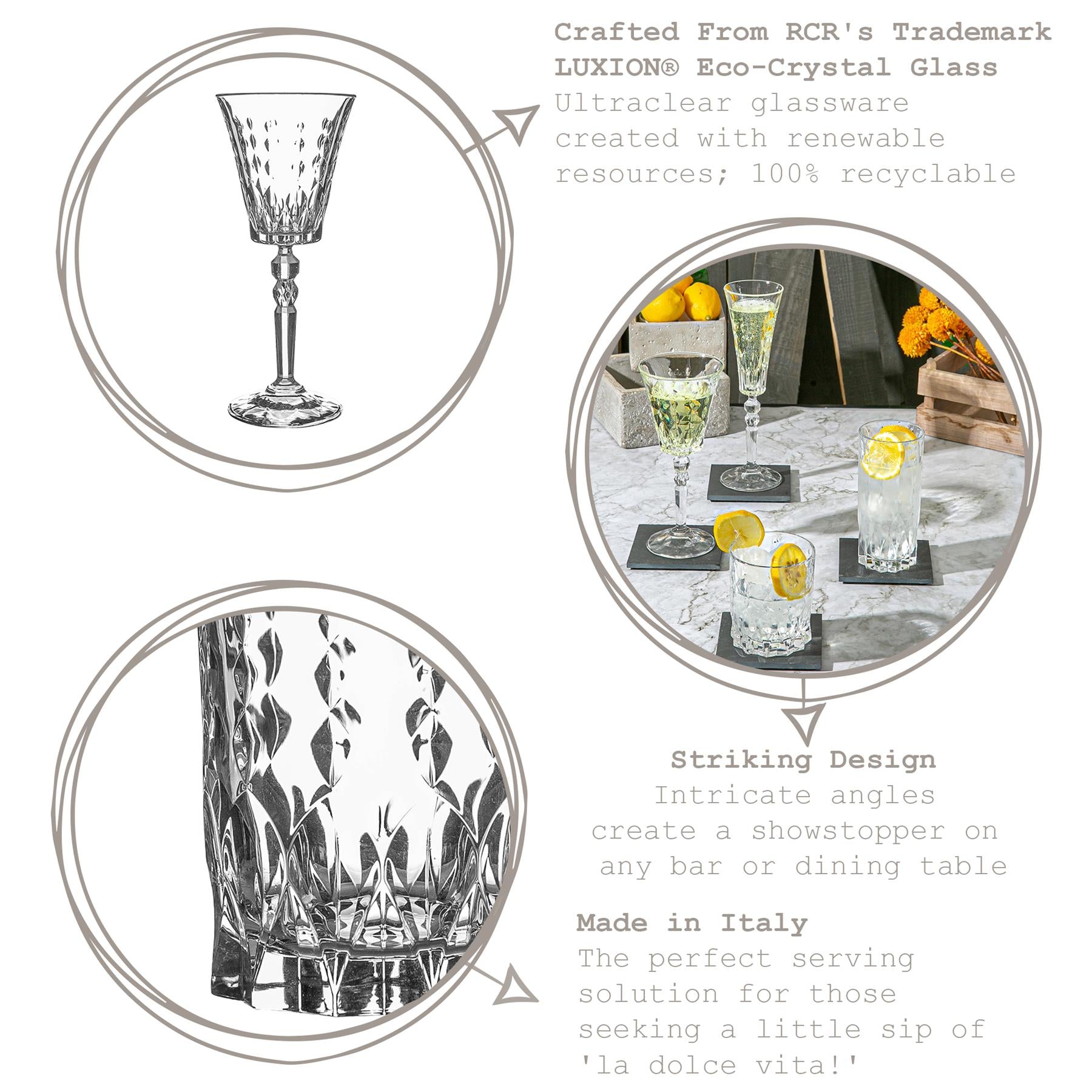 Marilyn Whisky Glass - 337ml