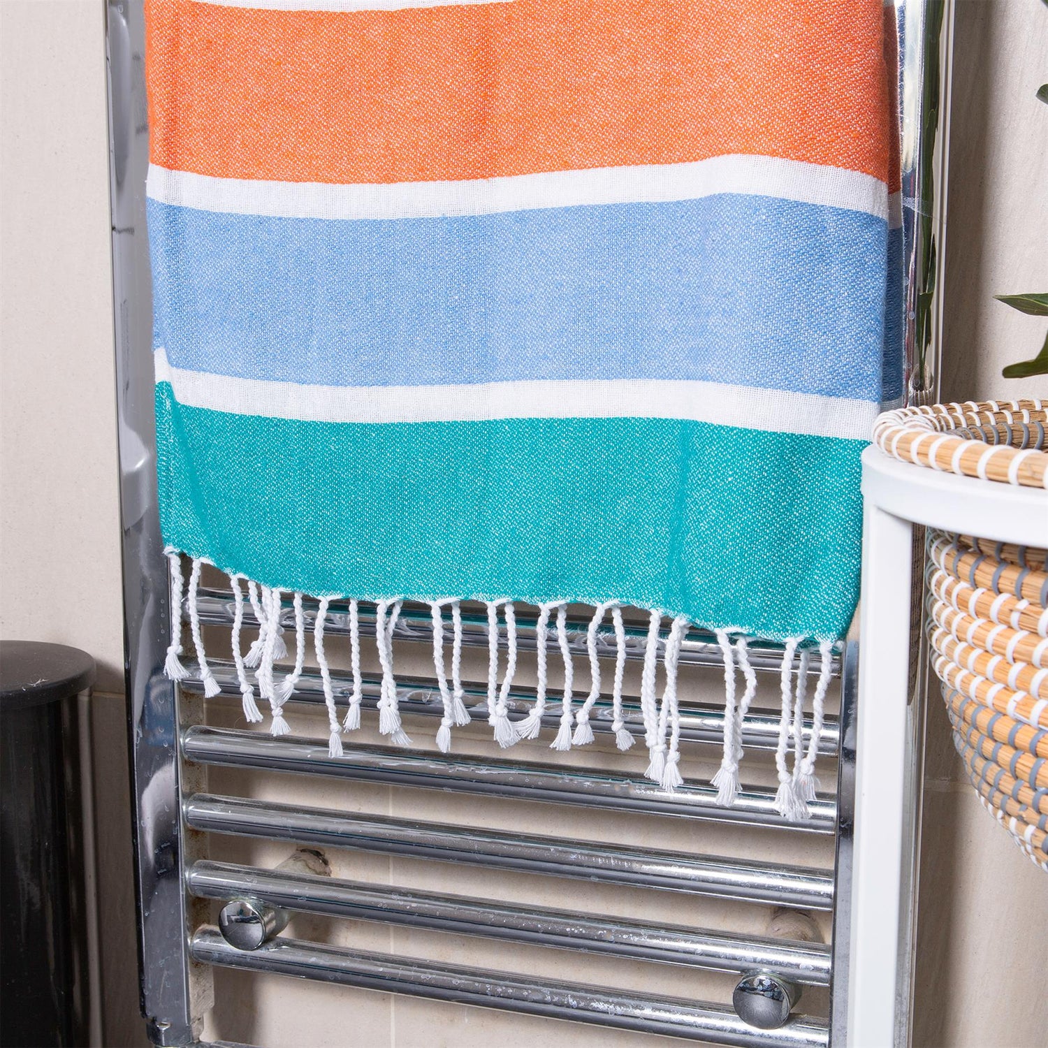 Turkish Cotton Bath Towel - Multicolour