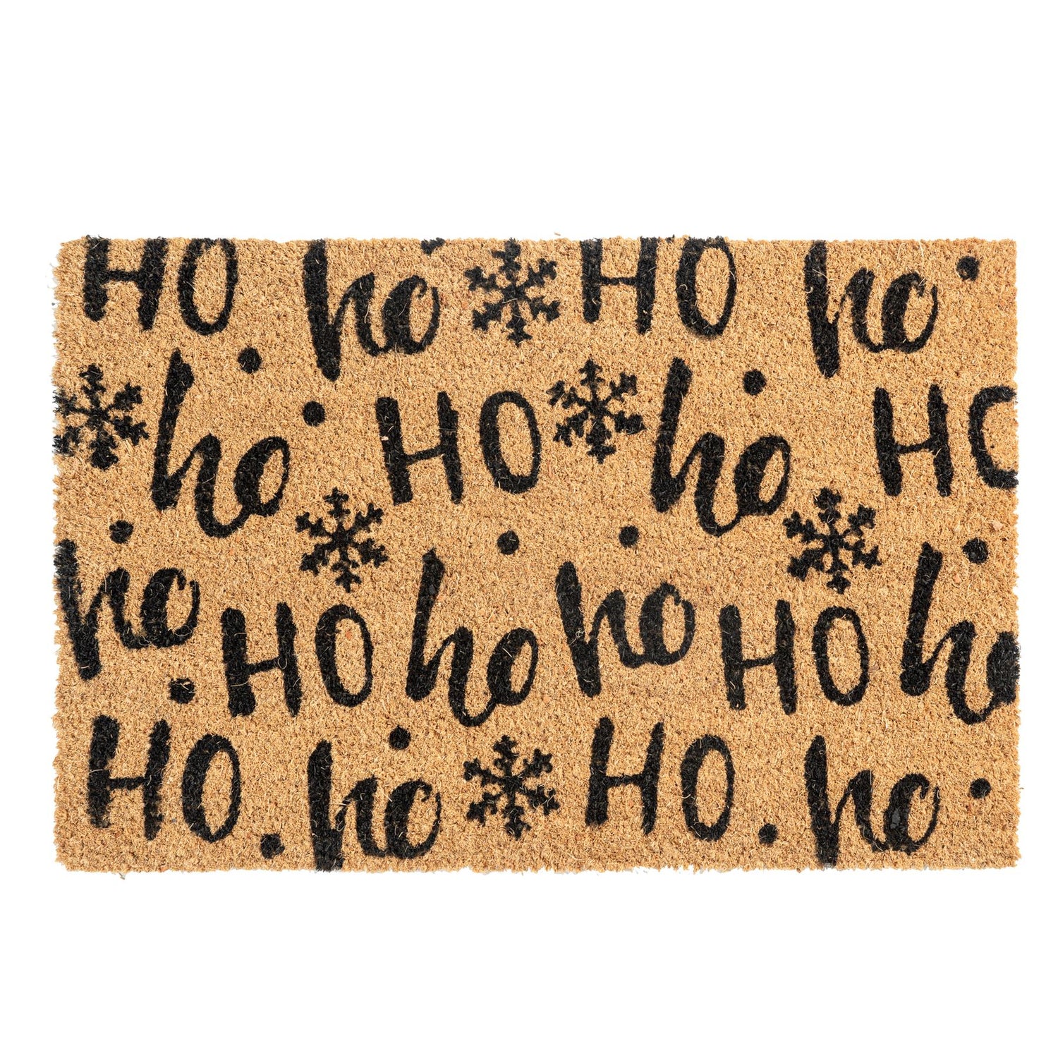 Nicola Spring Christmas Door Mat - 60 x 40cm - Ho Ho Ho