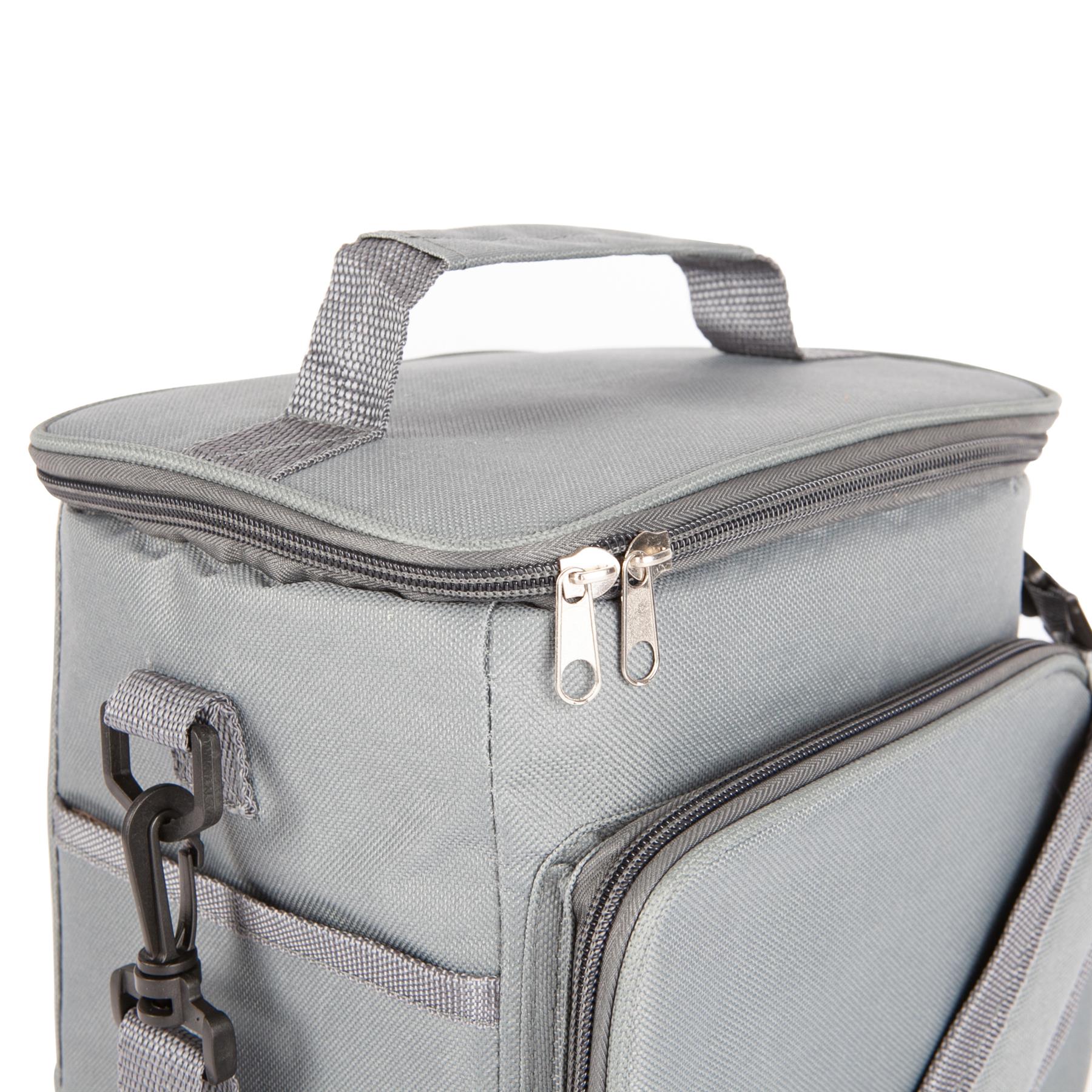 Nicola Spring Insulated Cooler Bag - Grey