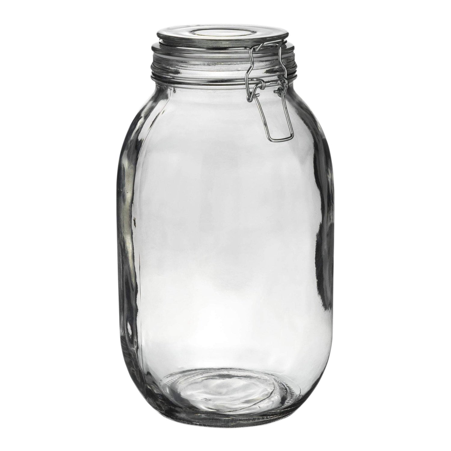 Argon Tableware Glass Storage Jar - 3 Litre - Clear Seal