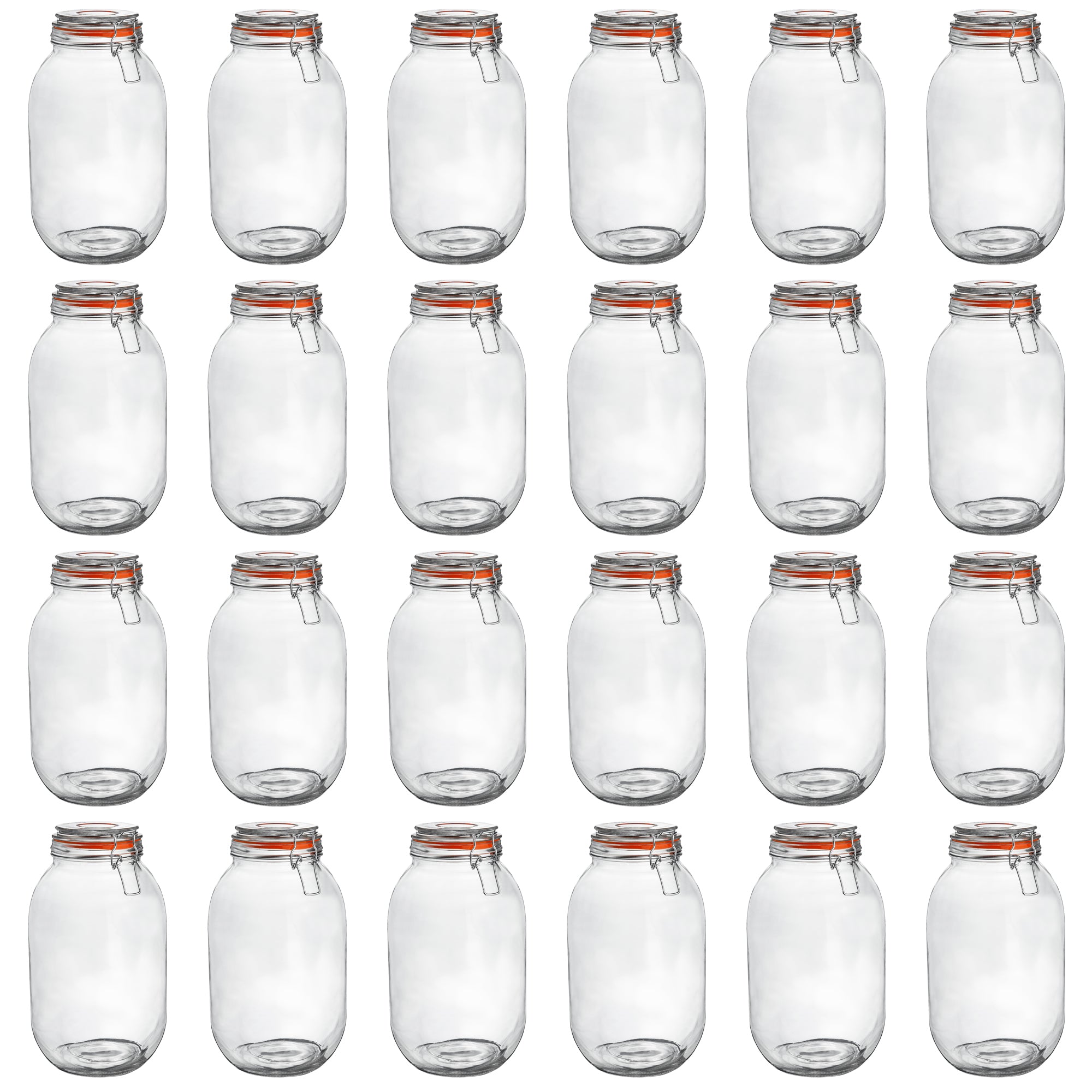 Argon Tableware Glass Storage Jar - 3000ml - Pallet of 216