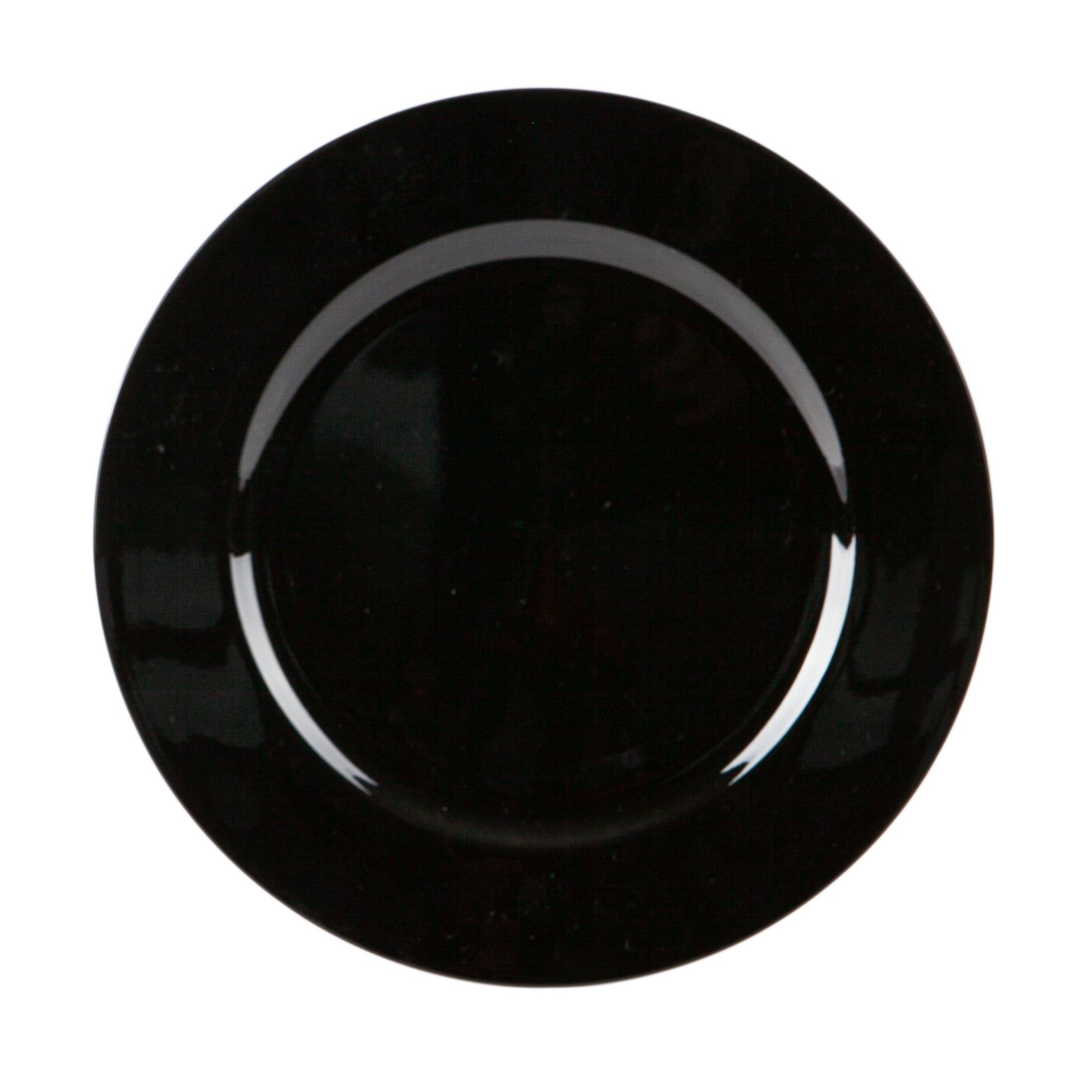 Argon Tableware Metallic Charger Plate - 33cm - Black